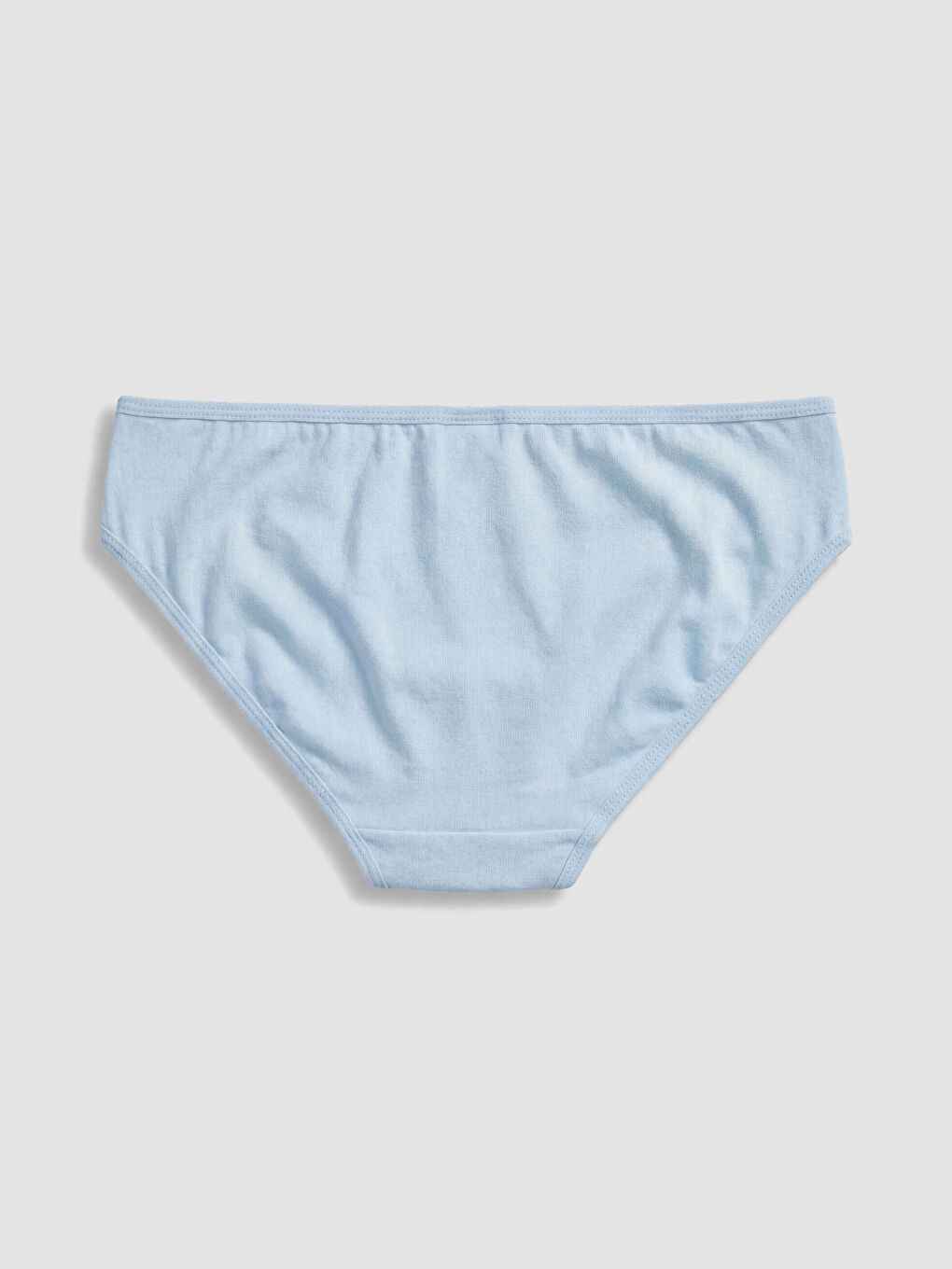 Mavi Düz Bikini Külot-1