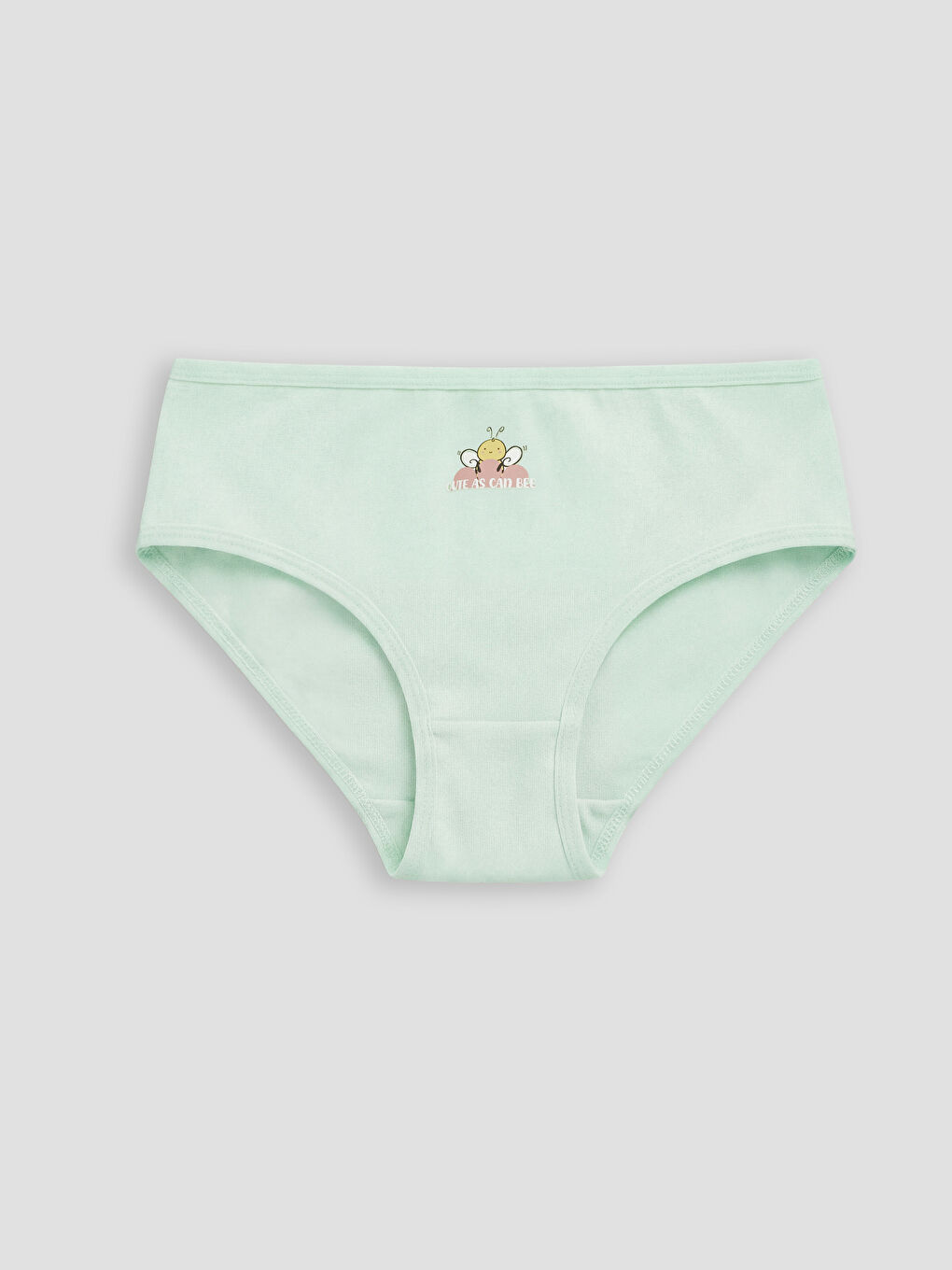 Yeşil Baskılı Bikini Külot	