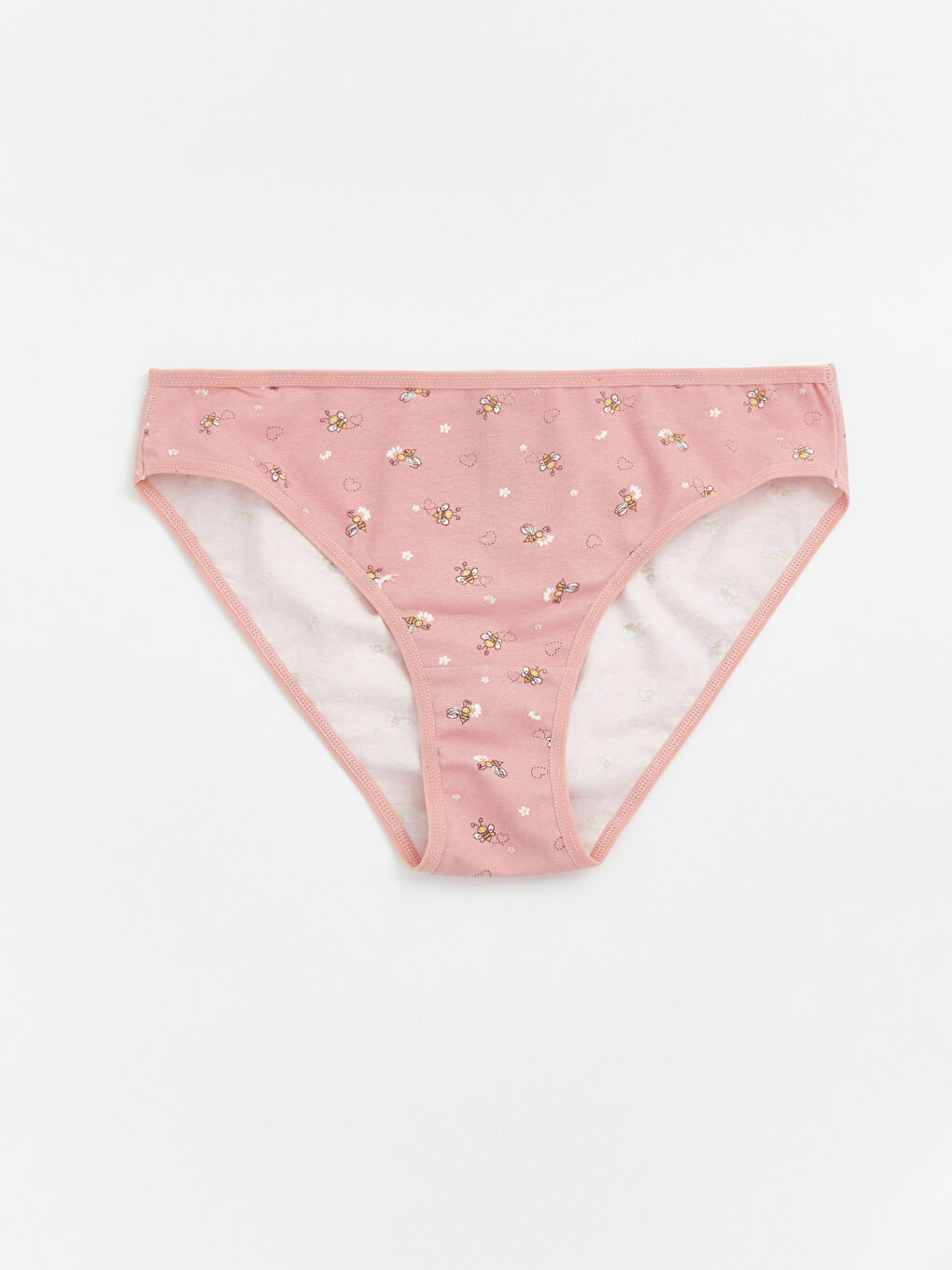 Pembe Desenli Bikini Külot 5'li-2