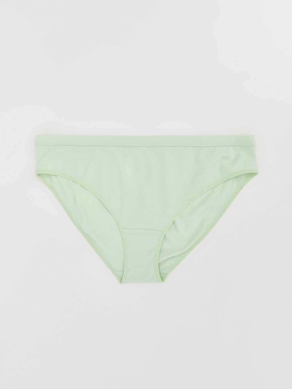 Yeşil Düz Bikini Külot