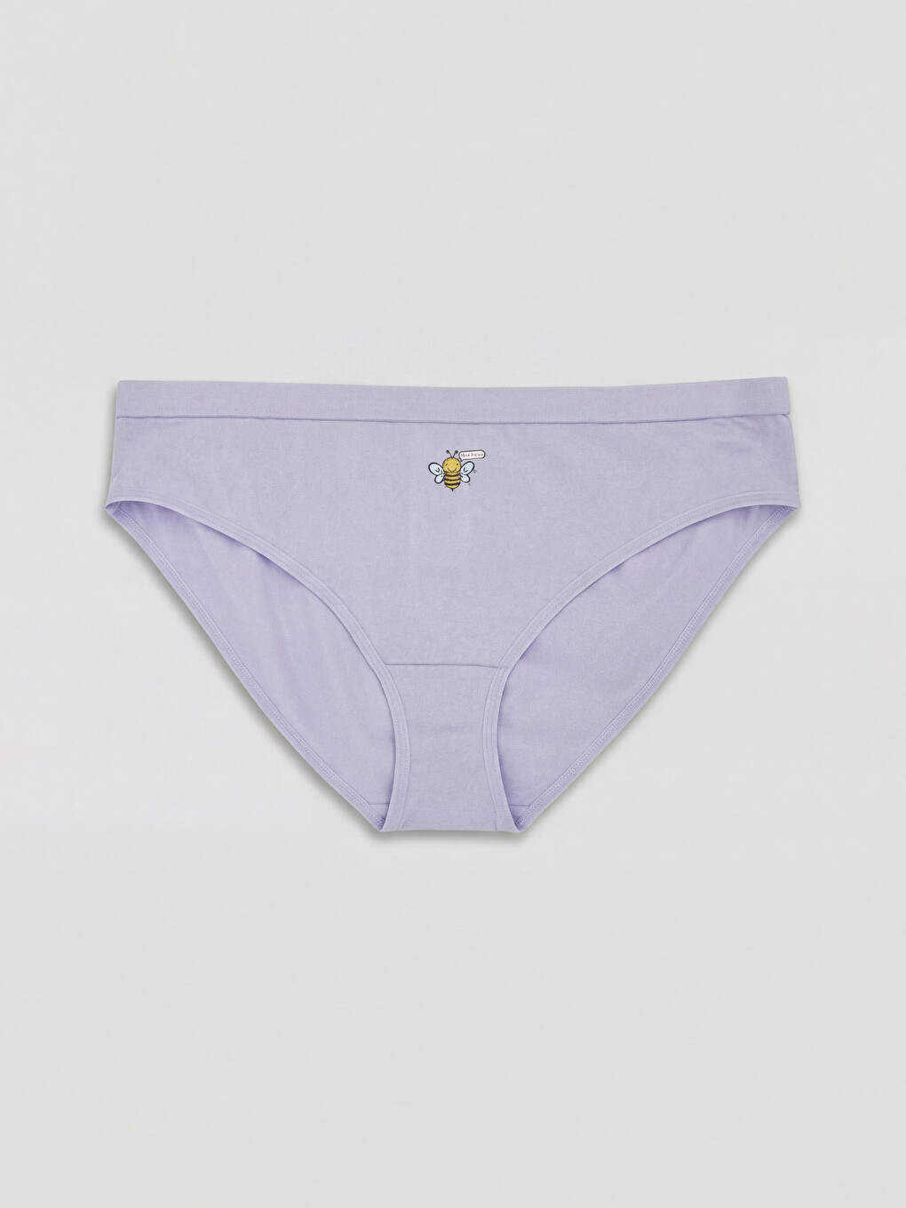 Pembe Baskılı Bikini Külot 3'lü-4