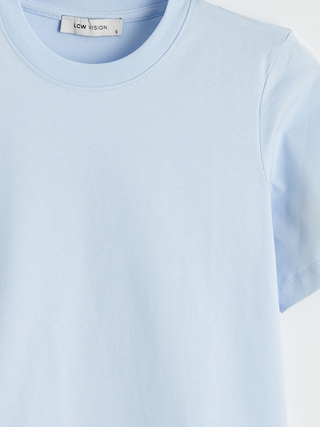 Mavi Bisiklet Yaka Kadın Tişört	-6