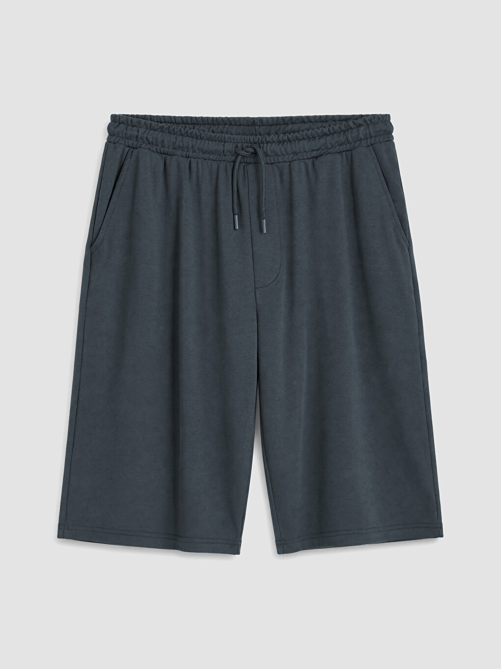 Gri Regular Fit Erkek Şort