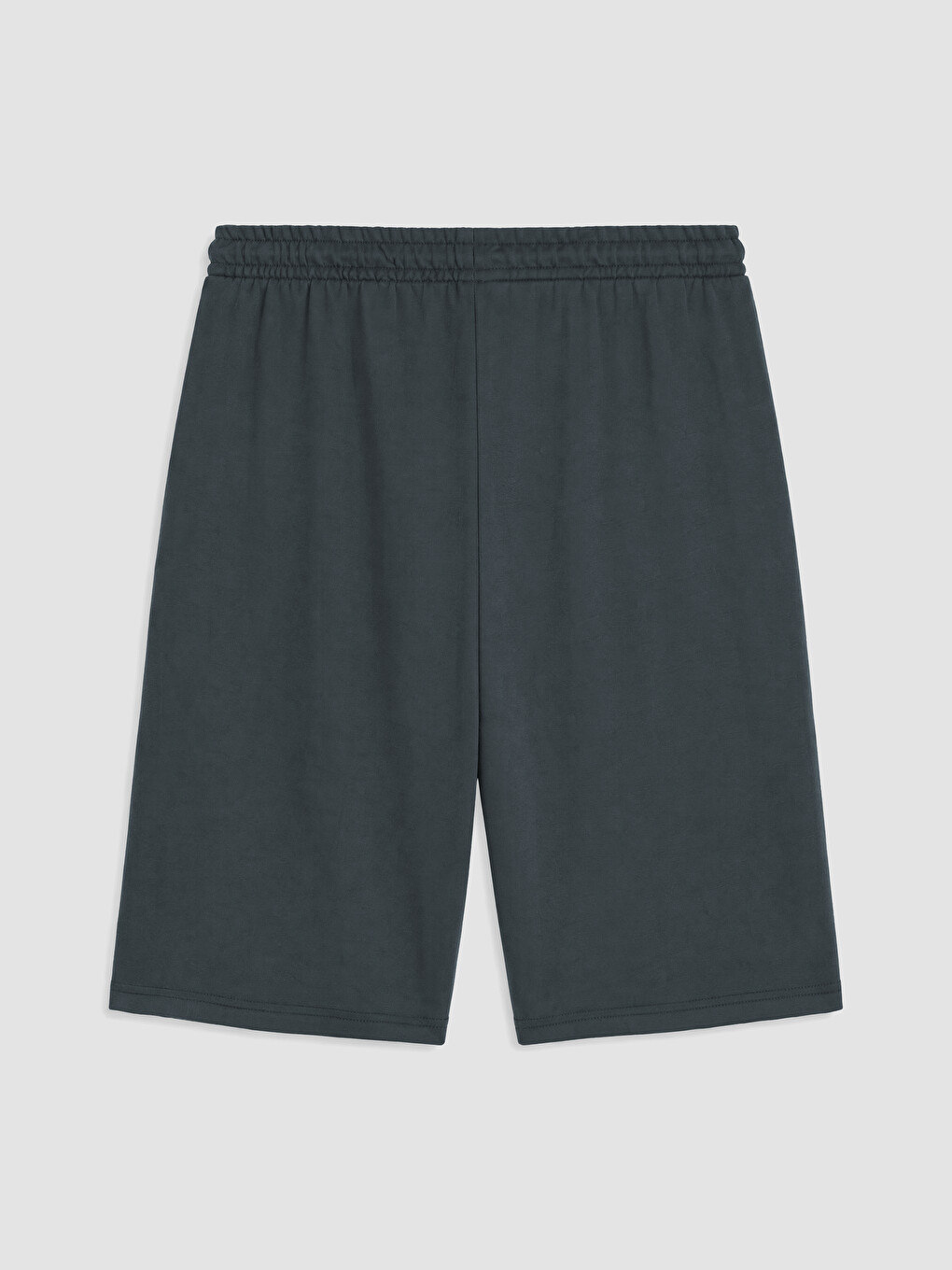 Gri Regular Fit Erkek Şort-2