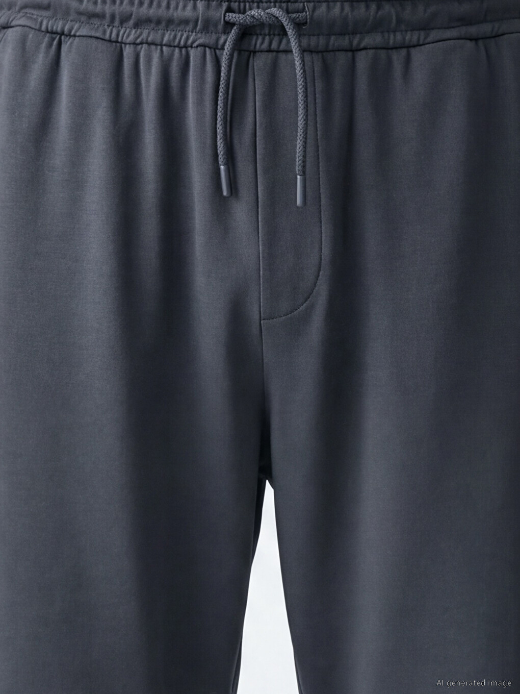 Gri Regular Fit Erkek Şort-2