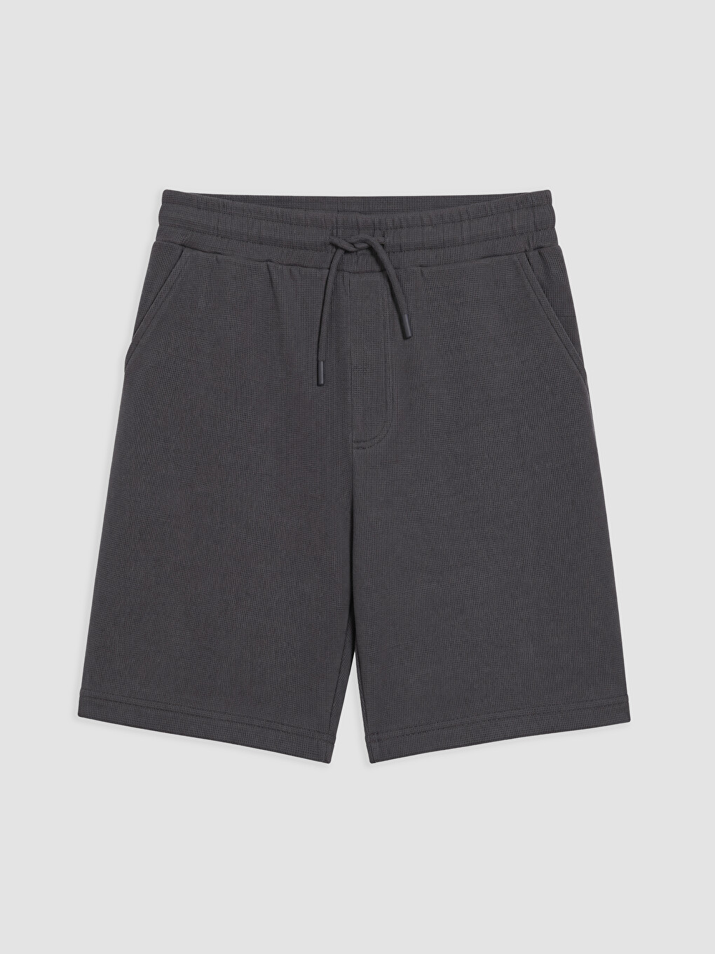 Gri Slim Fit Erkek Şort