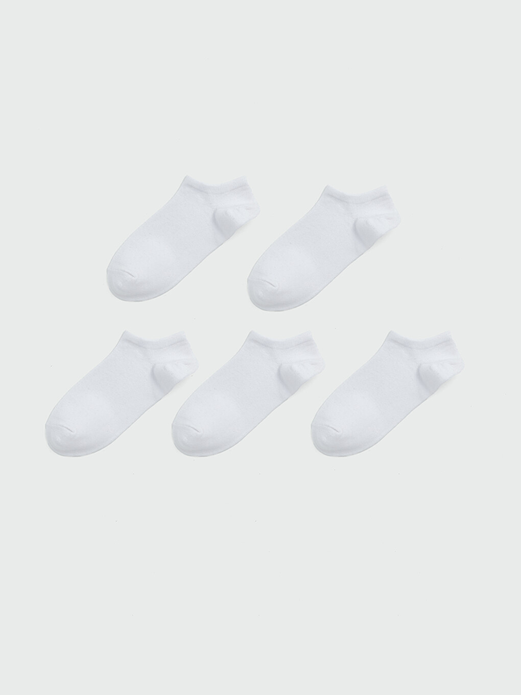 Άνδρας Λευκο Sneaker Κάλτσες