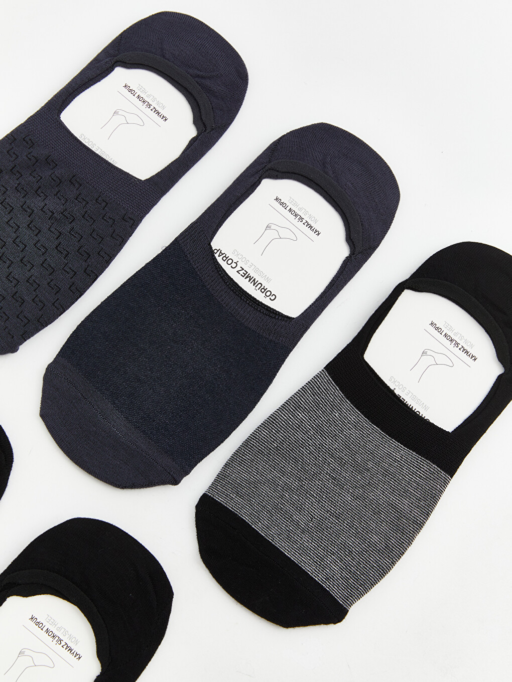 Chaussettes invisibles Mixte Homme-1