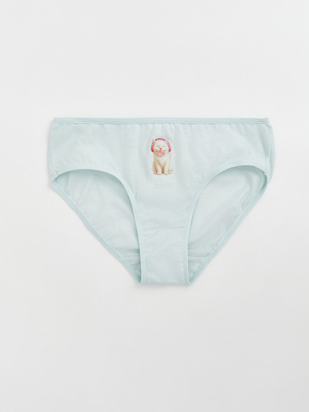 Mavi Kız Çocuk Külot 5'li-1