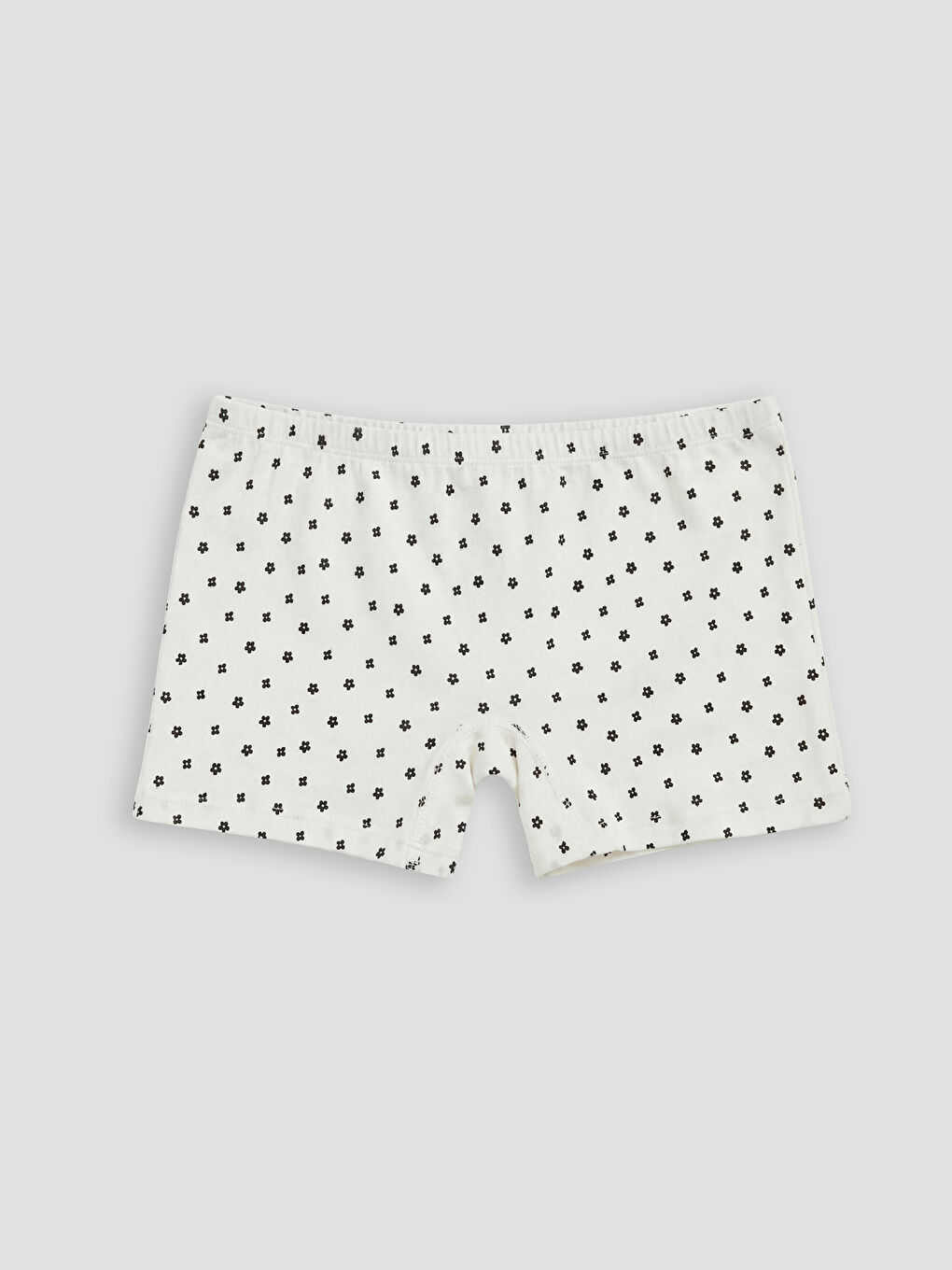 Ekru Kız Çocuk Boxer 3'lü-4