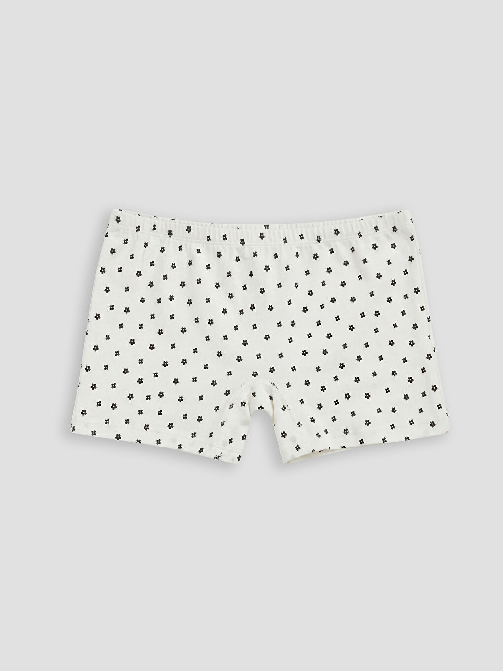 Ekru Kız Çocuk Boxer 3'lü-5