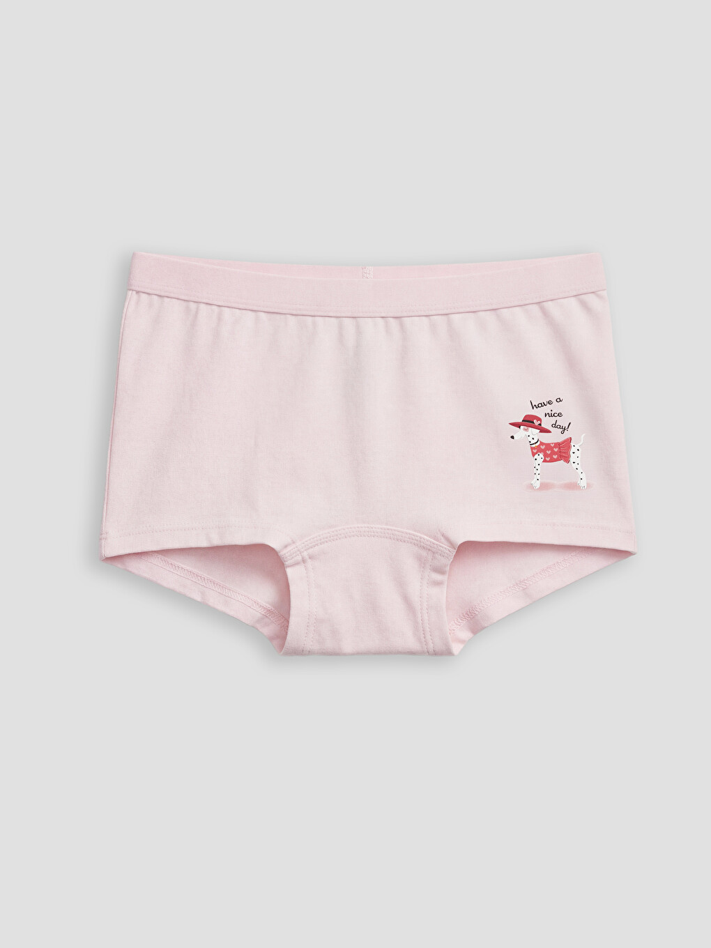 Girl White Boxer Briefs-2