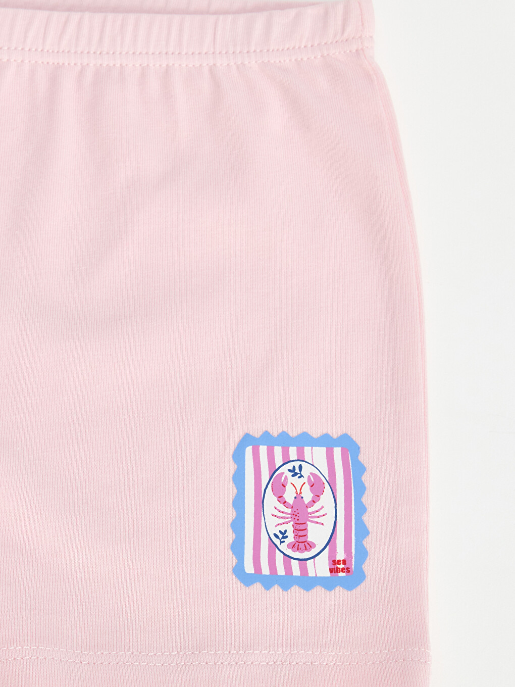 Pembe Baskılı Kız Çocuk Boxer-2