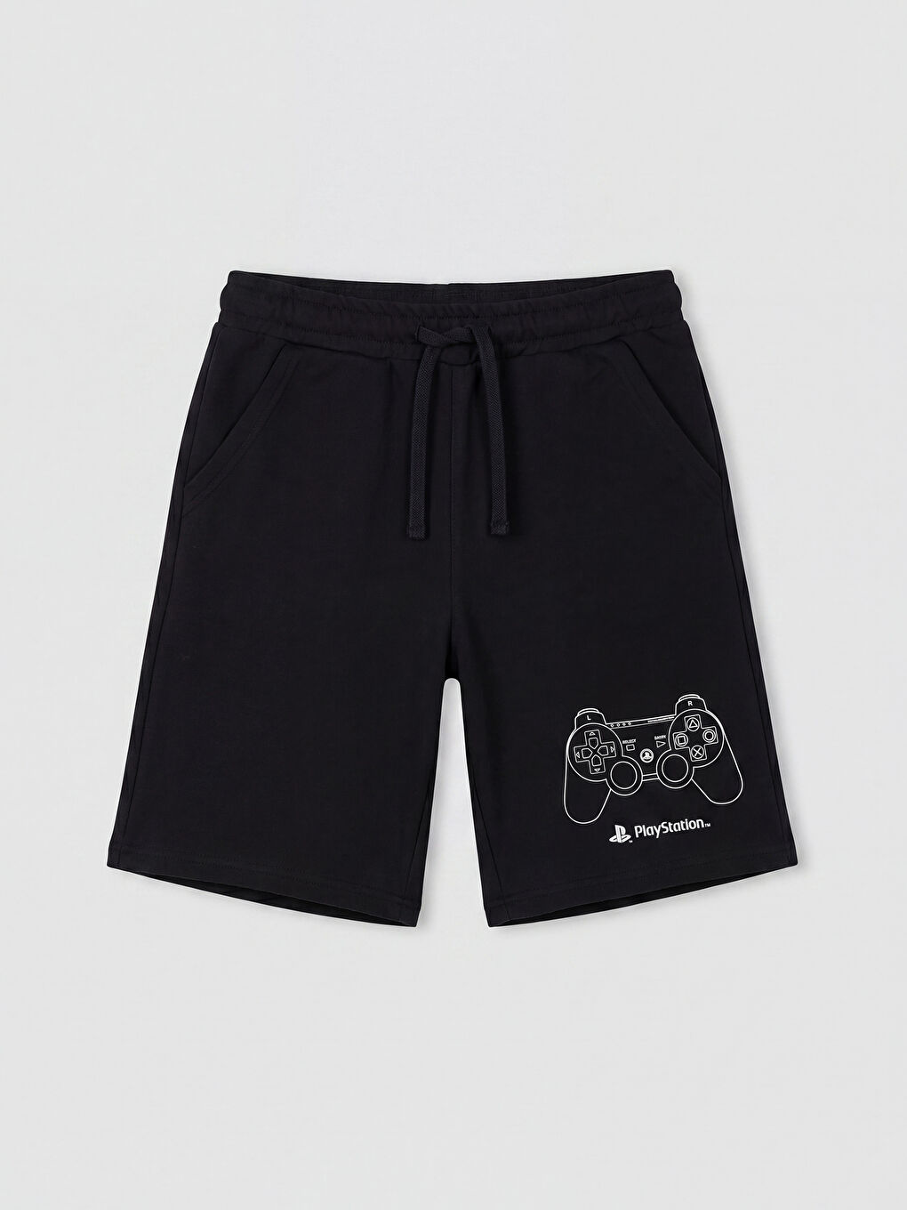 Antrasit Erkek Çocuk PlayStation Baskılı Şort