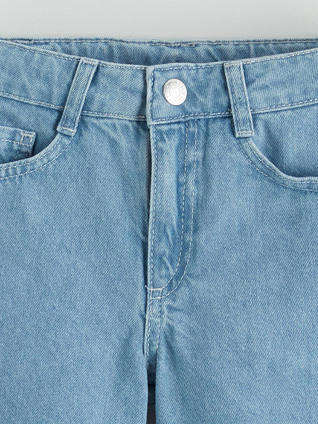 Girl INDIGO Denim Shorts-1