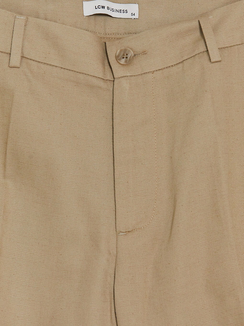 Bej Slim Fit Erkek Chino Pantolon-1