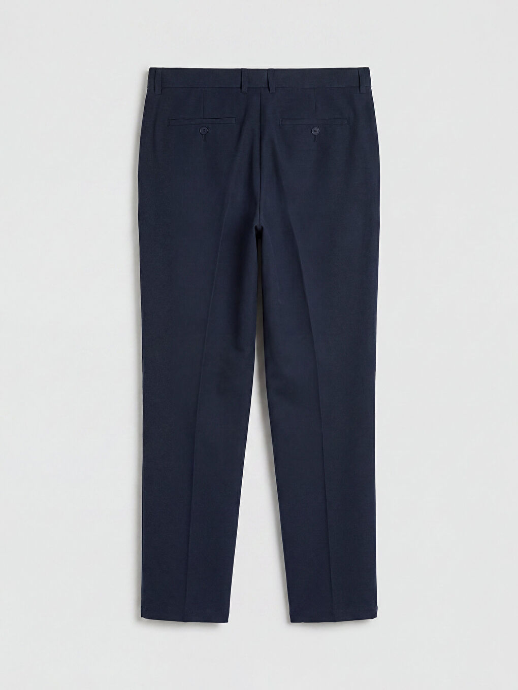 Lacivert Slim Fit Pamuklu Erkek Kumaş Pantolon-2