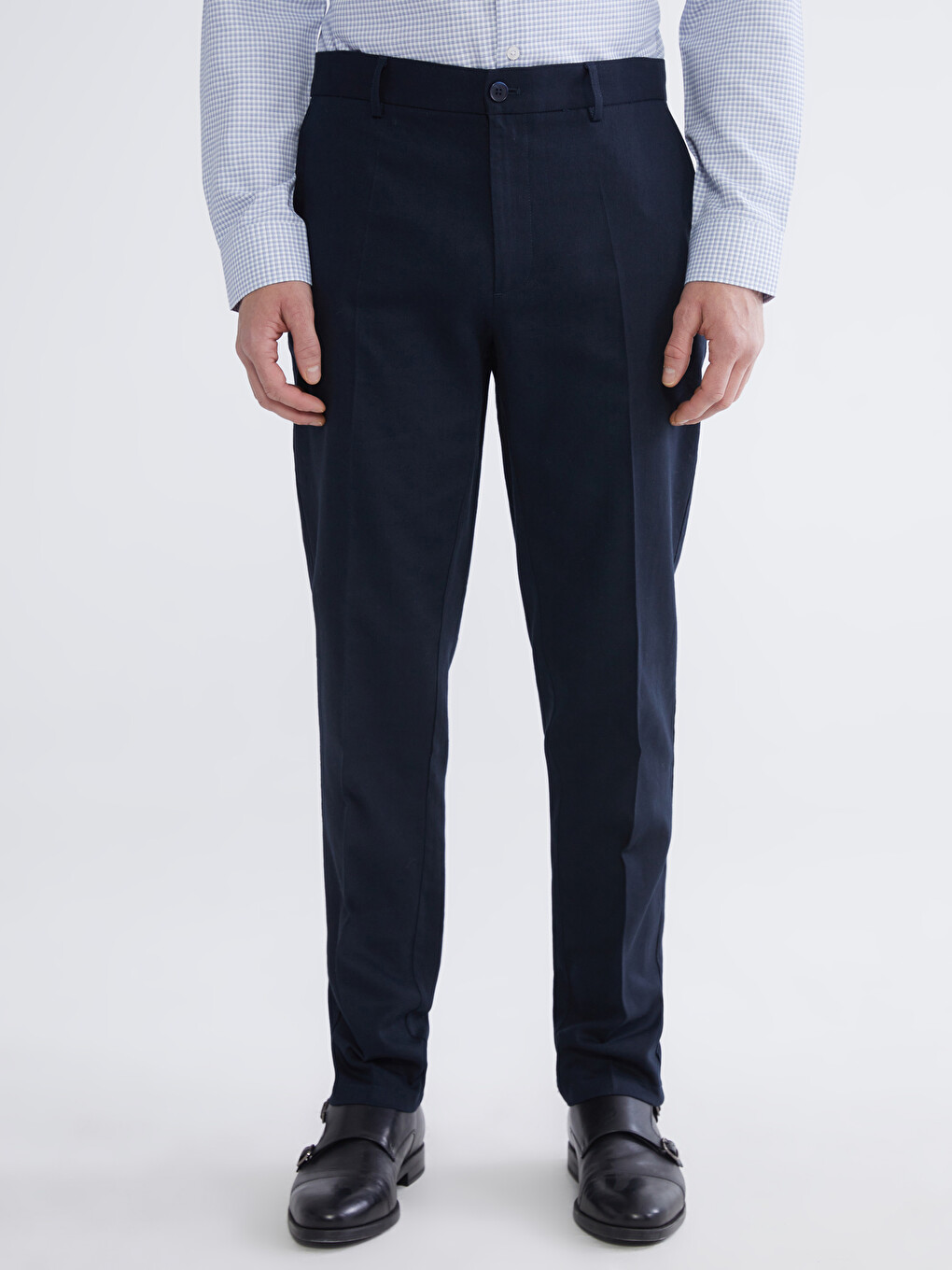 Man Navy Trousers-1