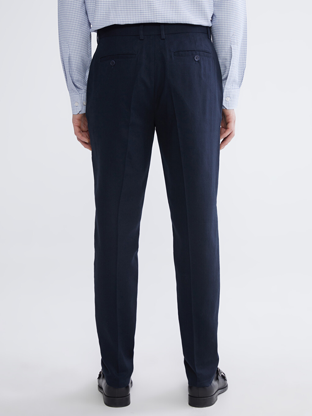 Man Navy Trousers-3
