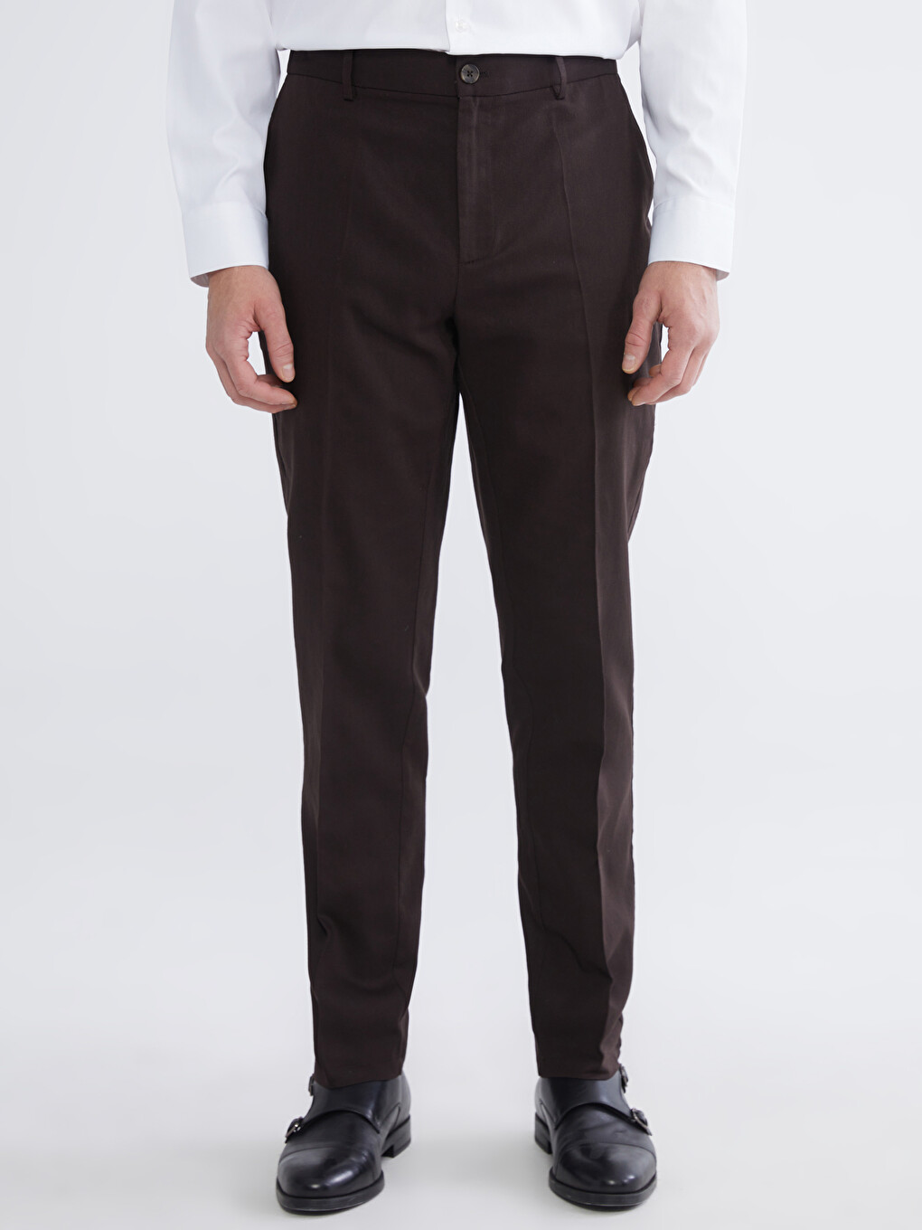 Man Brown Trousers-1