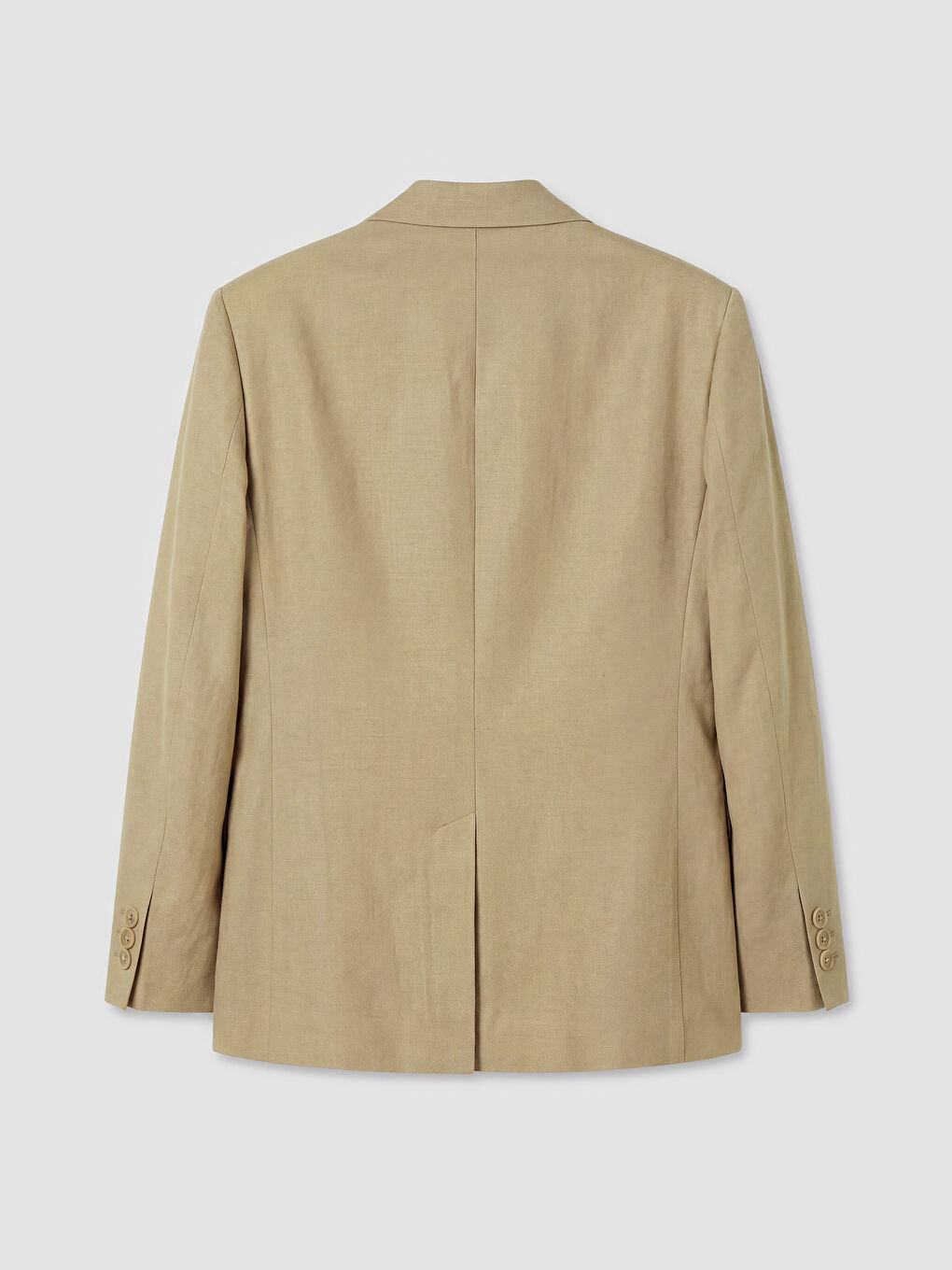 Bej Slim Fit Erkek Blazer Ceket-1