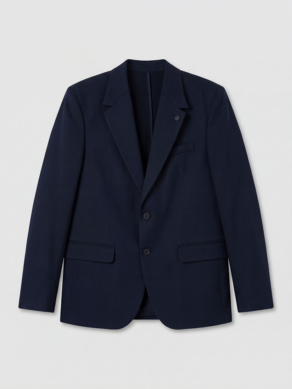 Lacivert Slim Fit Erkek Blazer Ceket