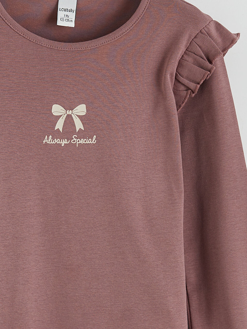 T-shirt imprimé à col rond pour Filles-2