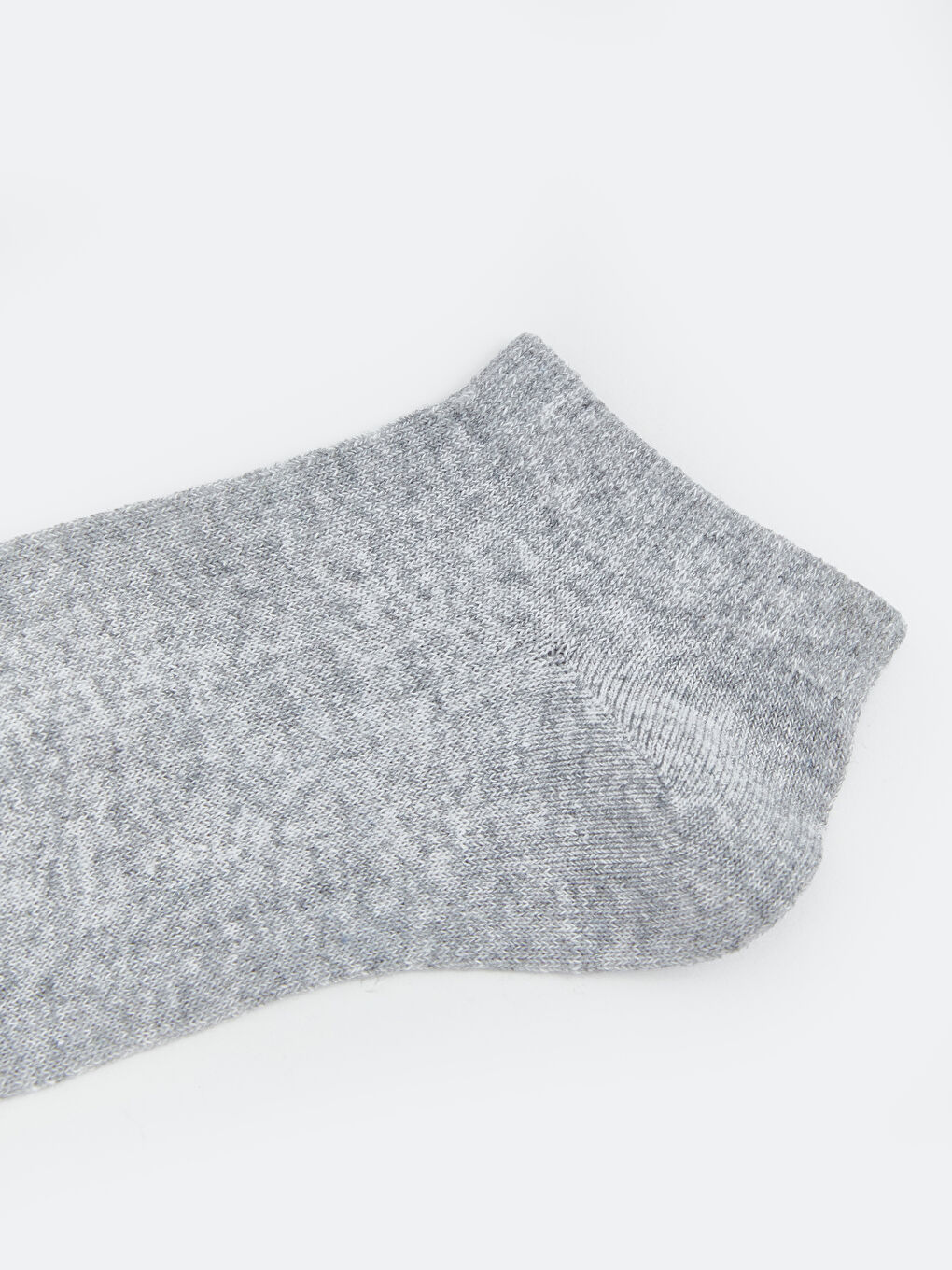 Gri 3'lü Erkek Çocuk Patik Çorap-1