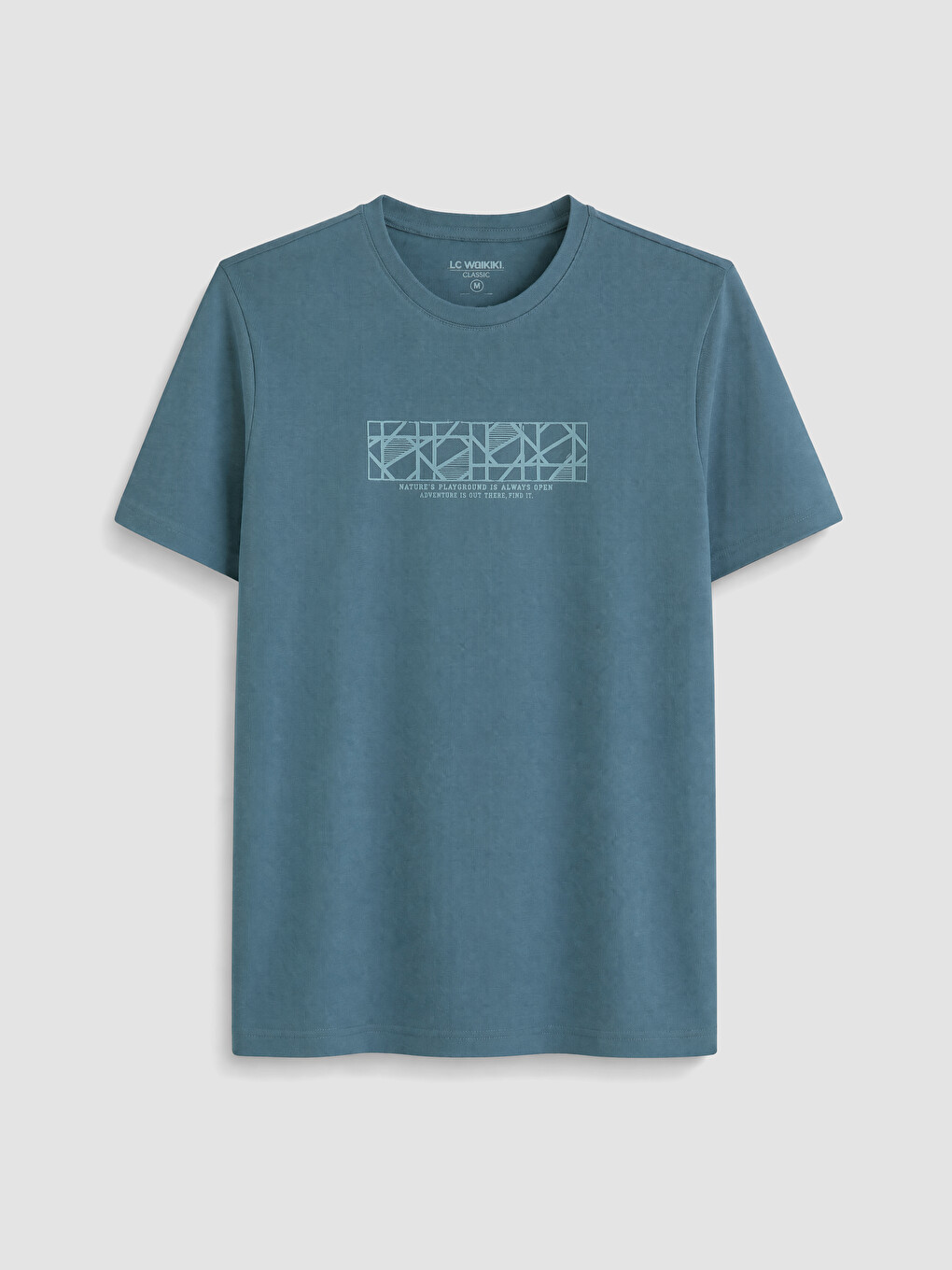 Man Indigo T-shirt-3