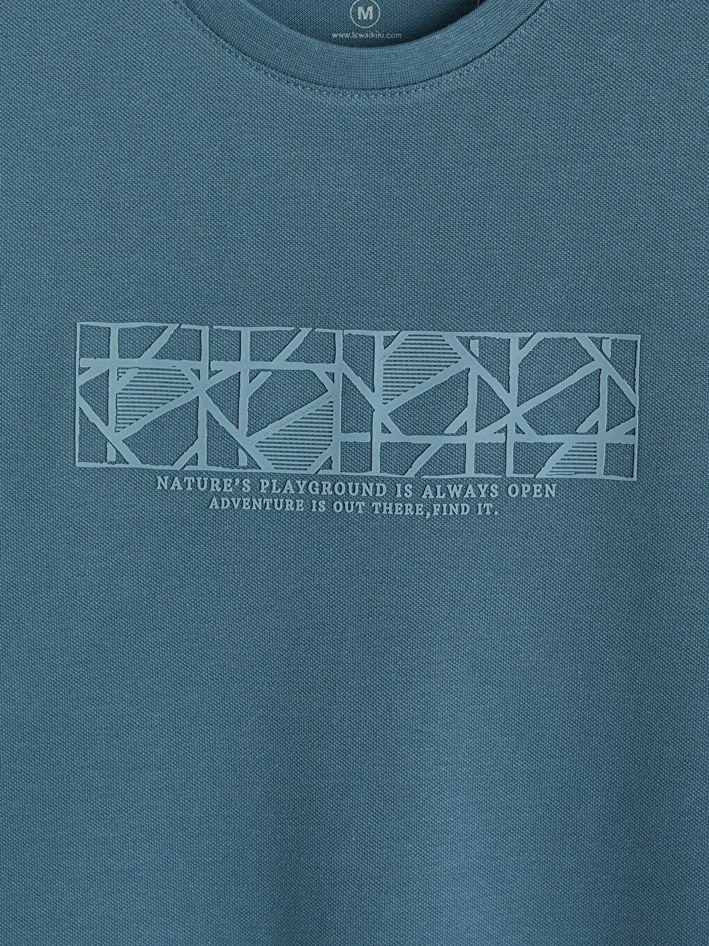 Man Indigo T-shirt-4