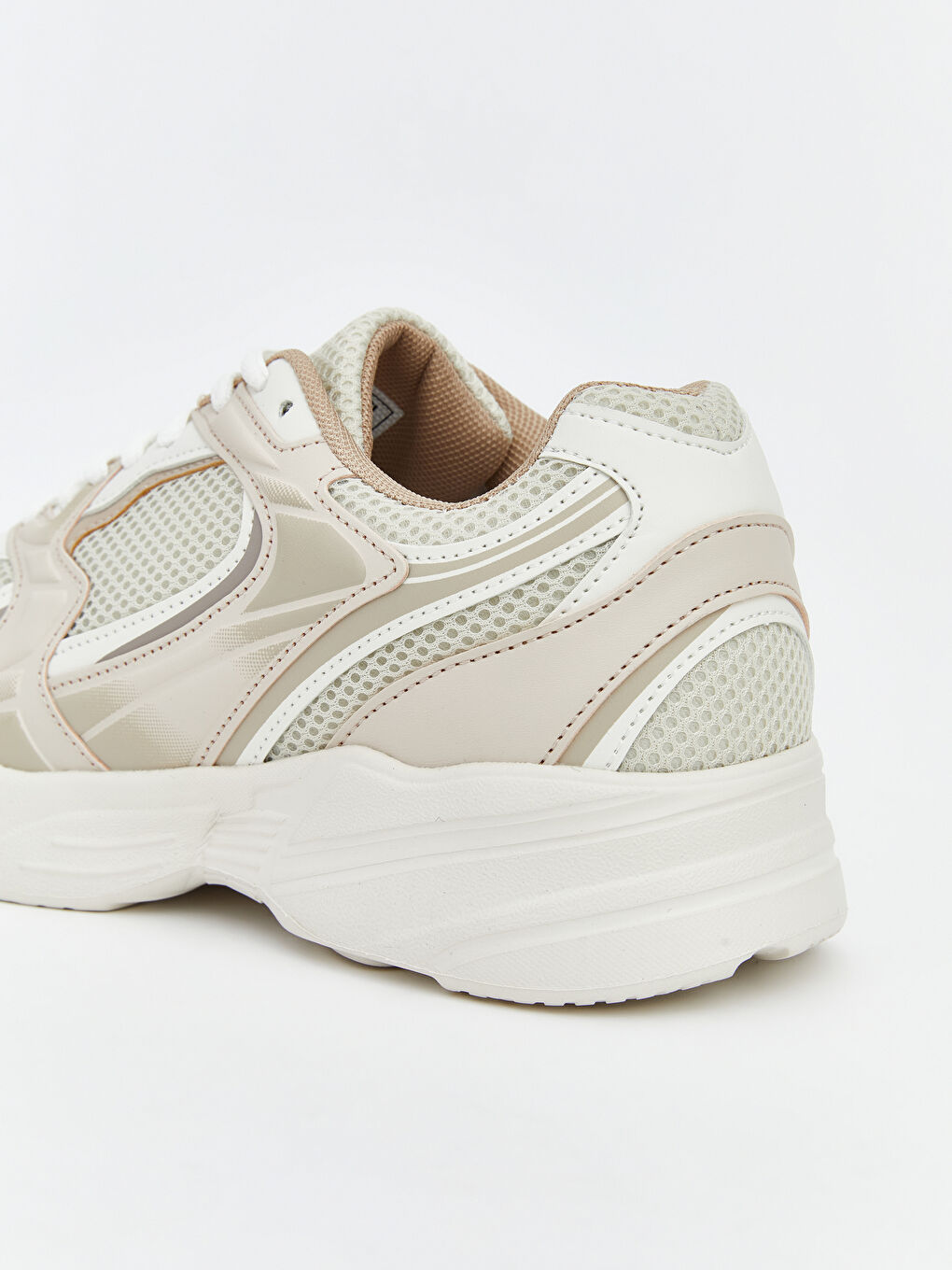 Женщины Бежевый Кроссовки-4