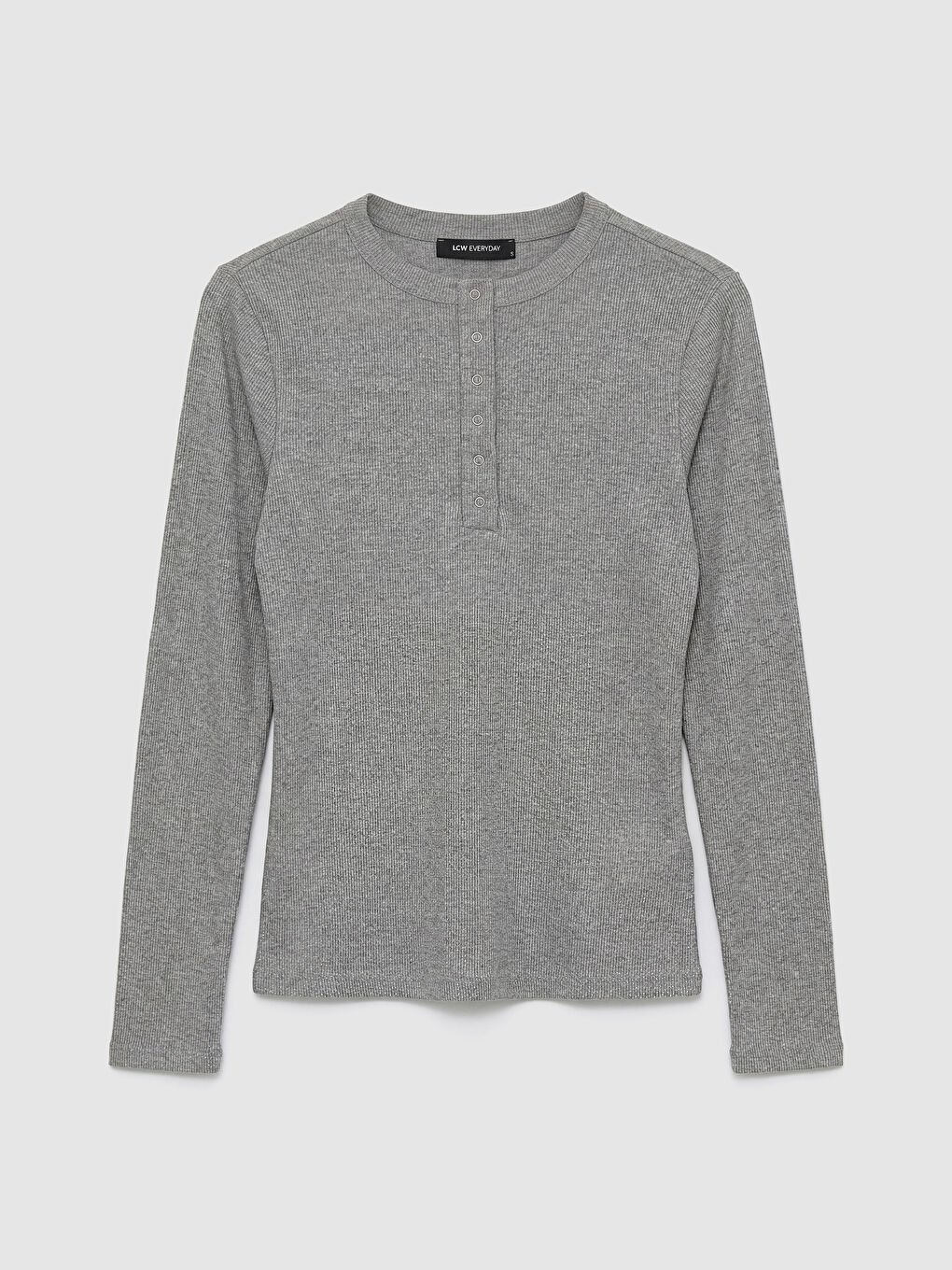 Women's Ribbed Bodysuit with a Crew Neck-4