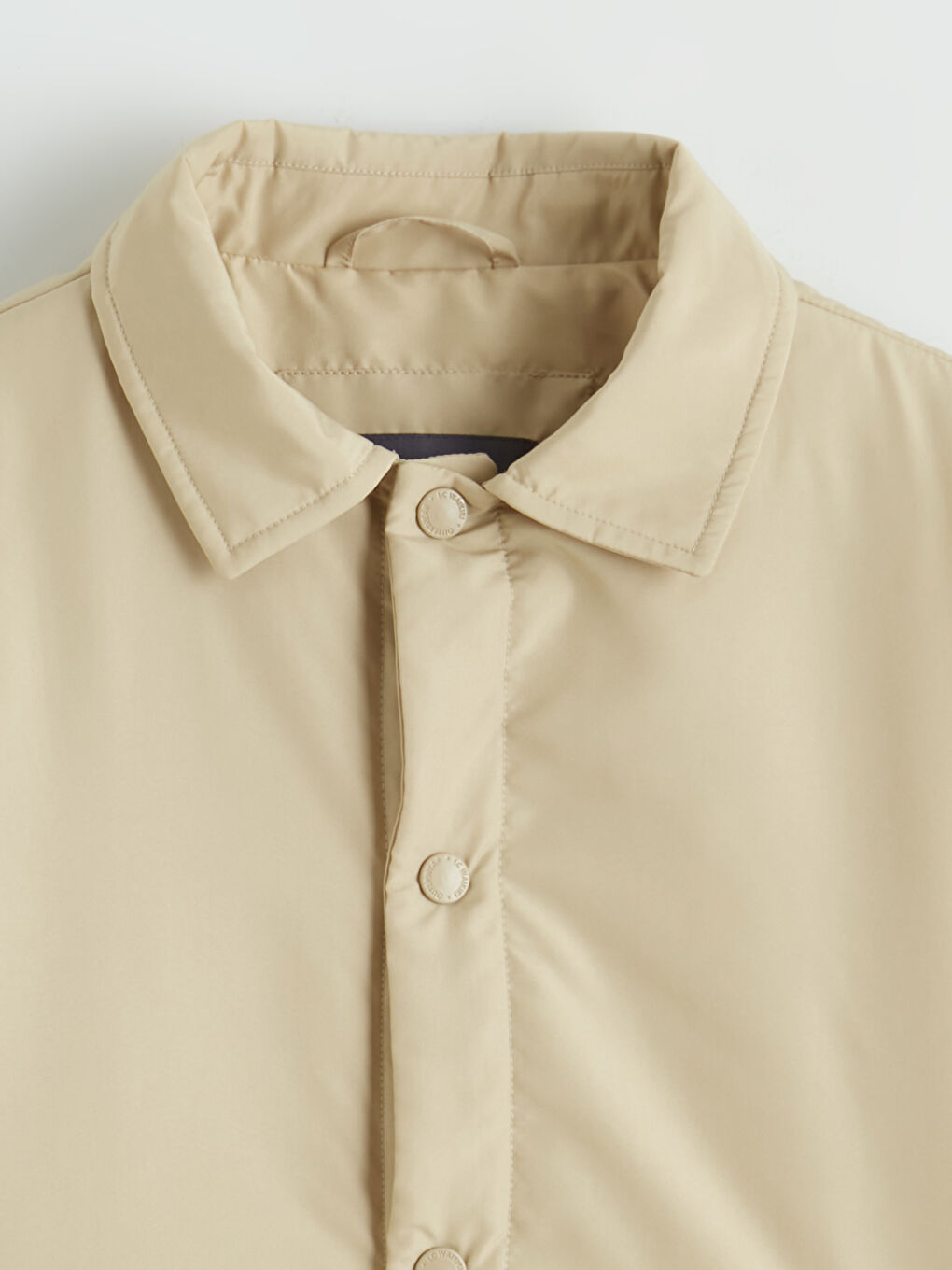 Bej Gömlek Yaka Erkek Çocuk Mont-2