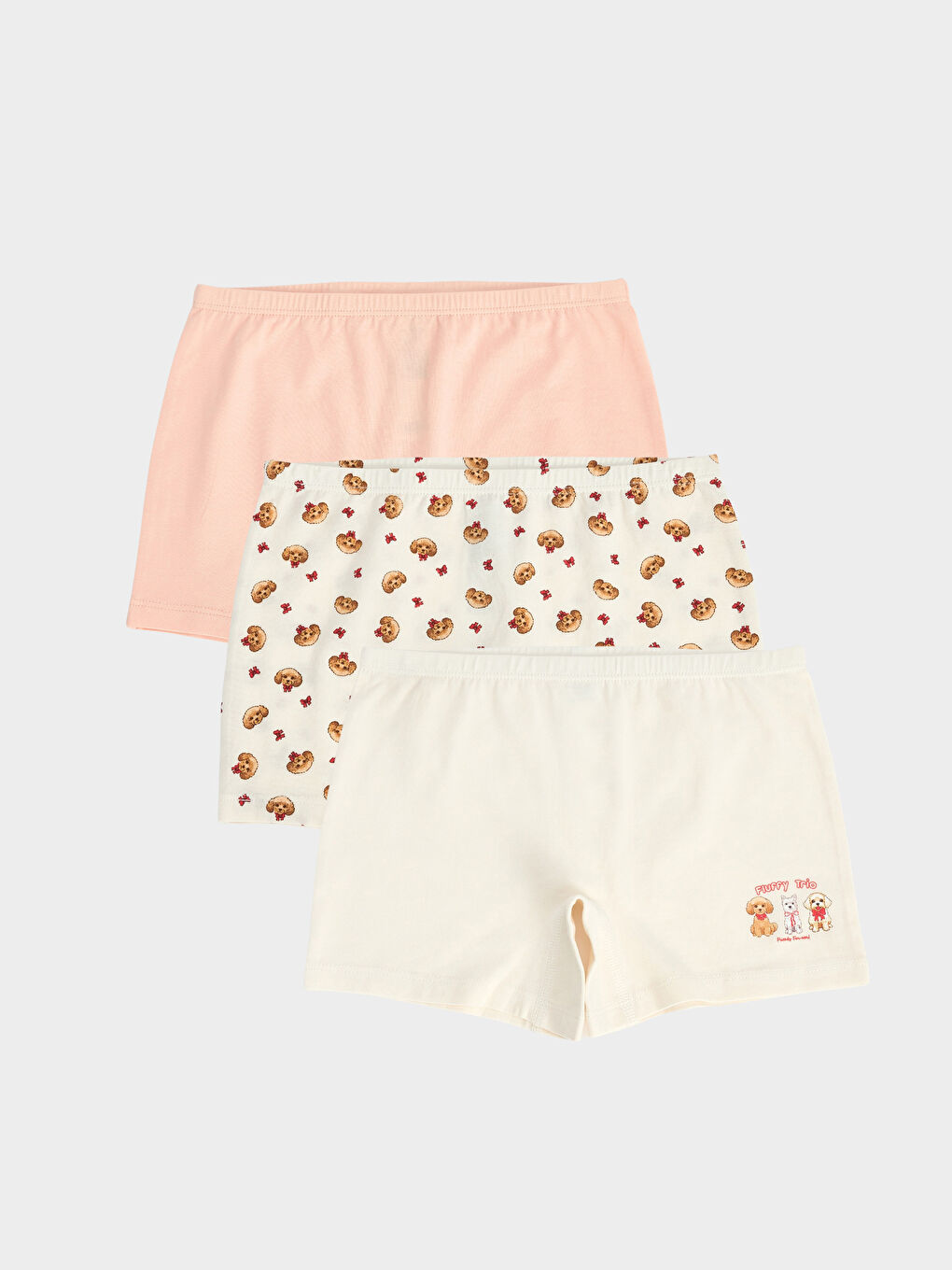 Girl ECRU Boxer Briefs