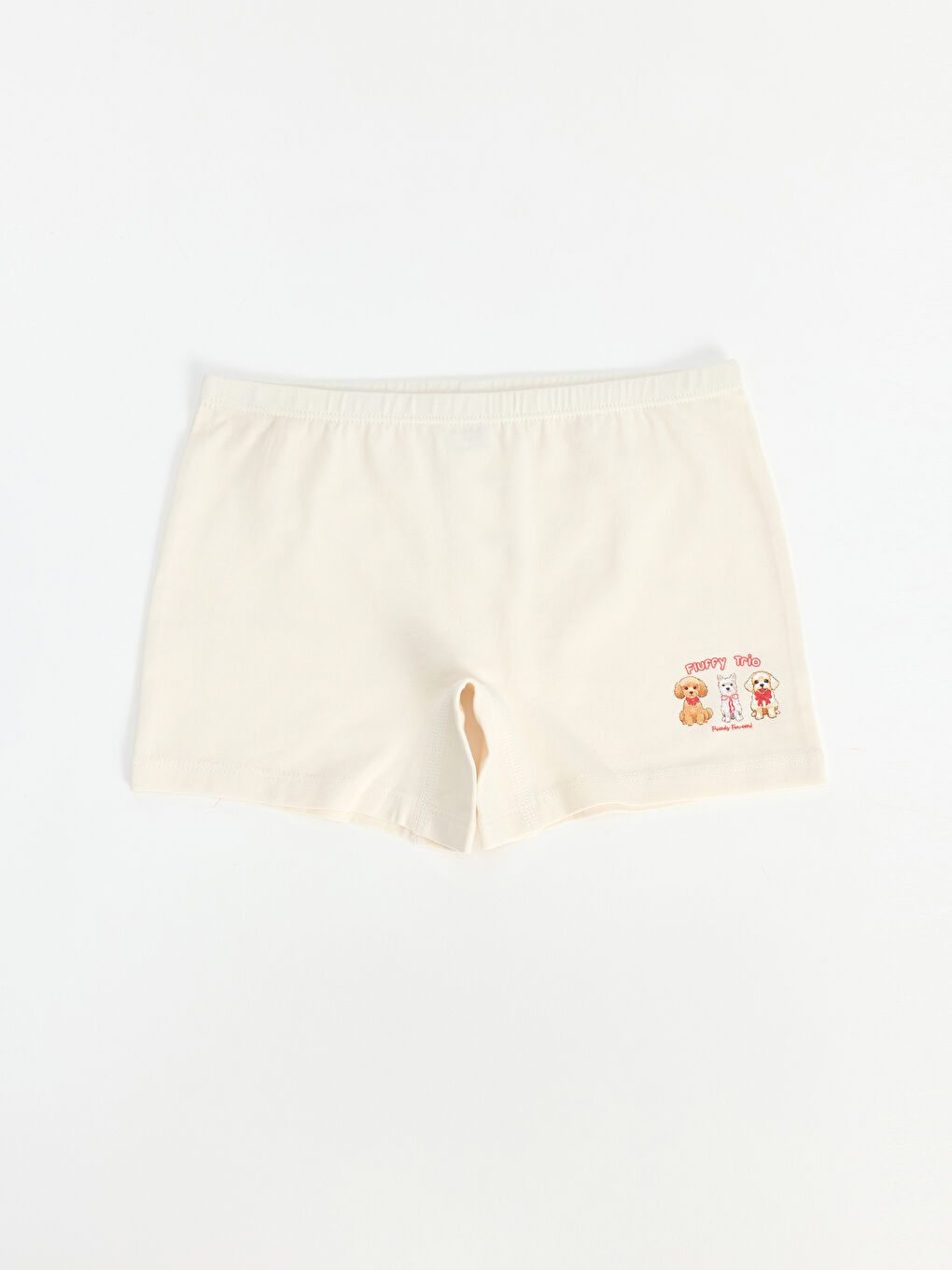 Girl ECRU Boxer Briefs-1