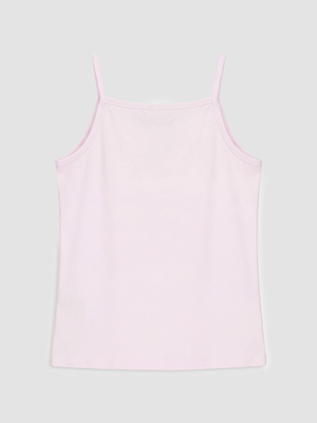 Pembe Barbie Baskılı Kız Çocuk Atlet-1