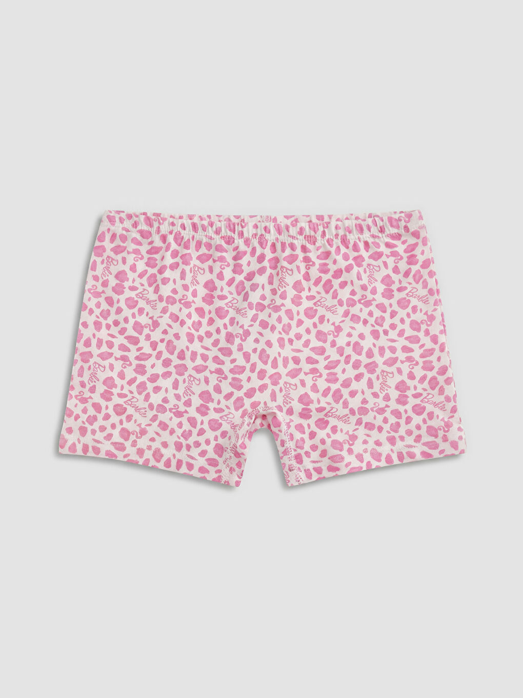 Pembe Baskılı Kız Çocuk Boxer