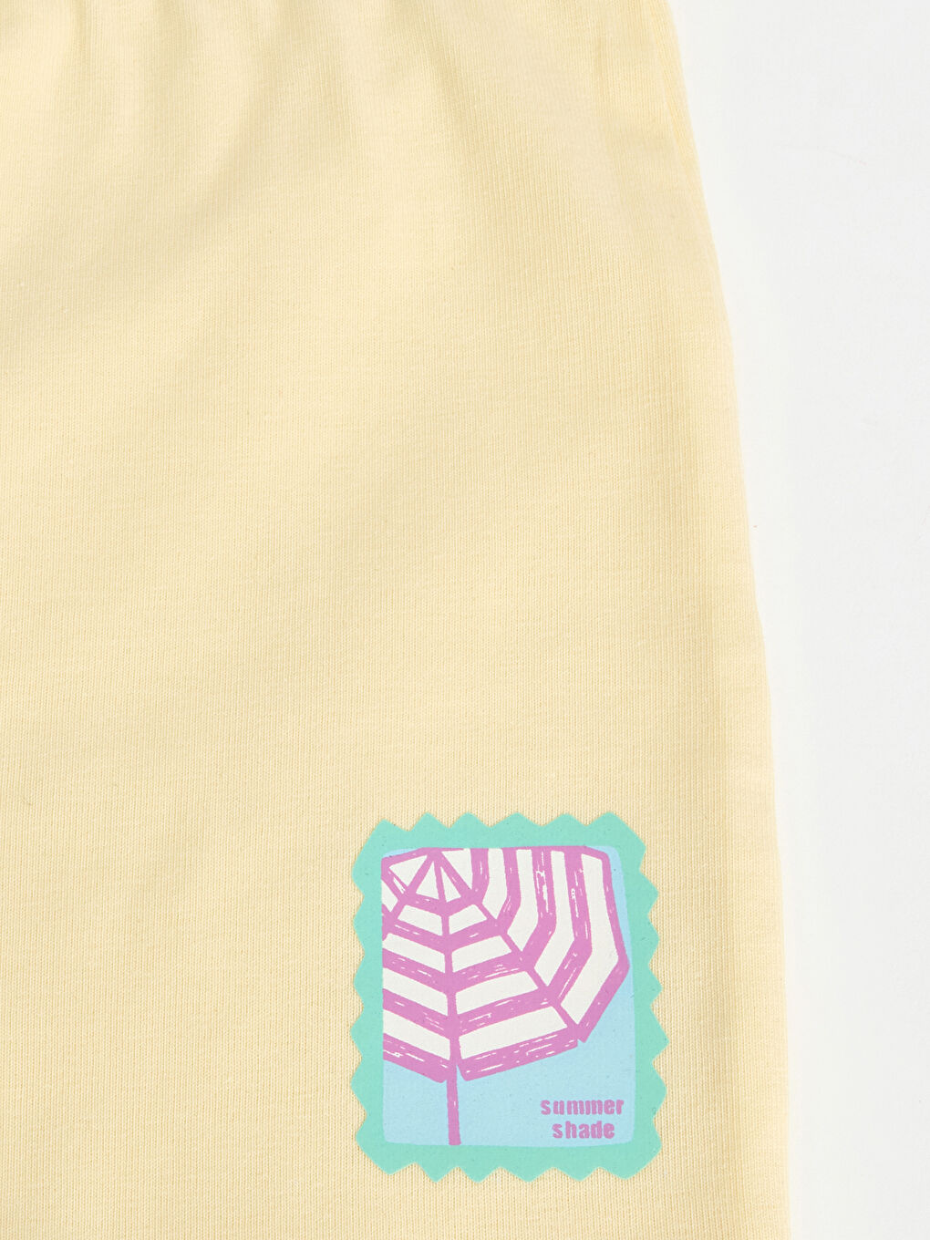 Pembe Baskılı Kız Çocuk Boxer 3'lü-3