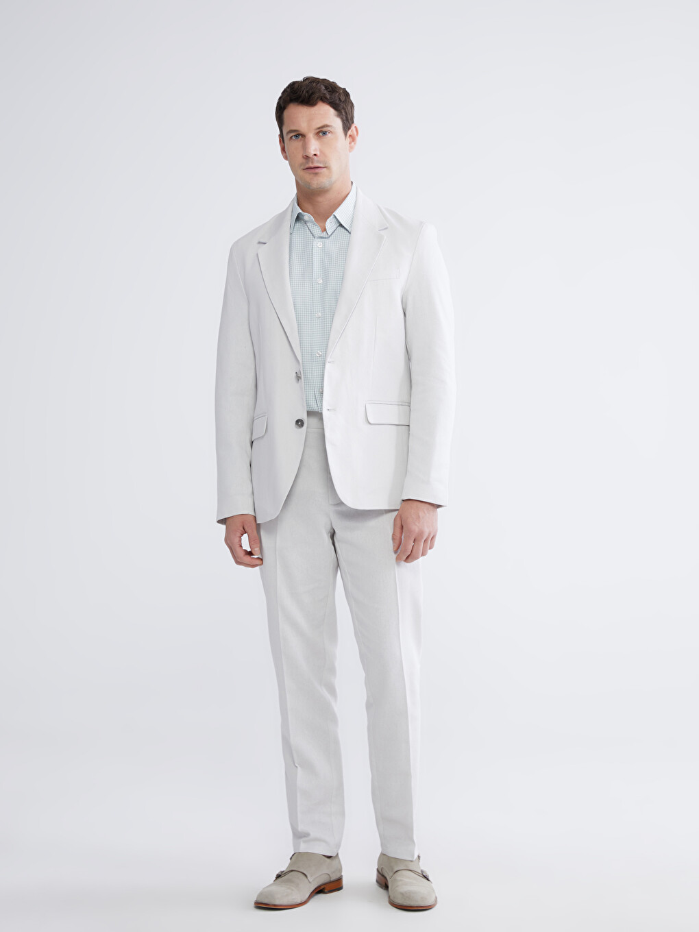 Slim Fit Erkek Blazer Ceket-1