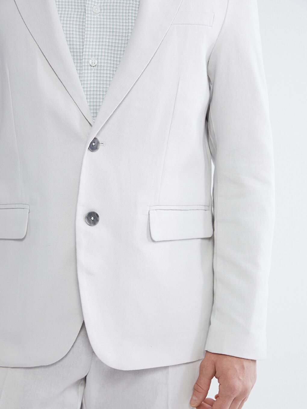 Slim Fit Erkek Blazer Ceket-3