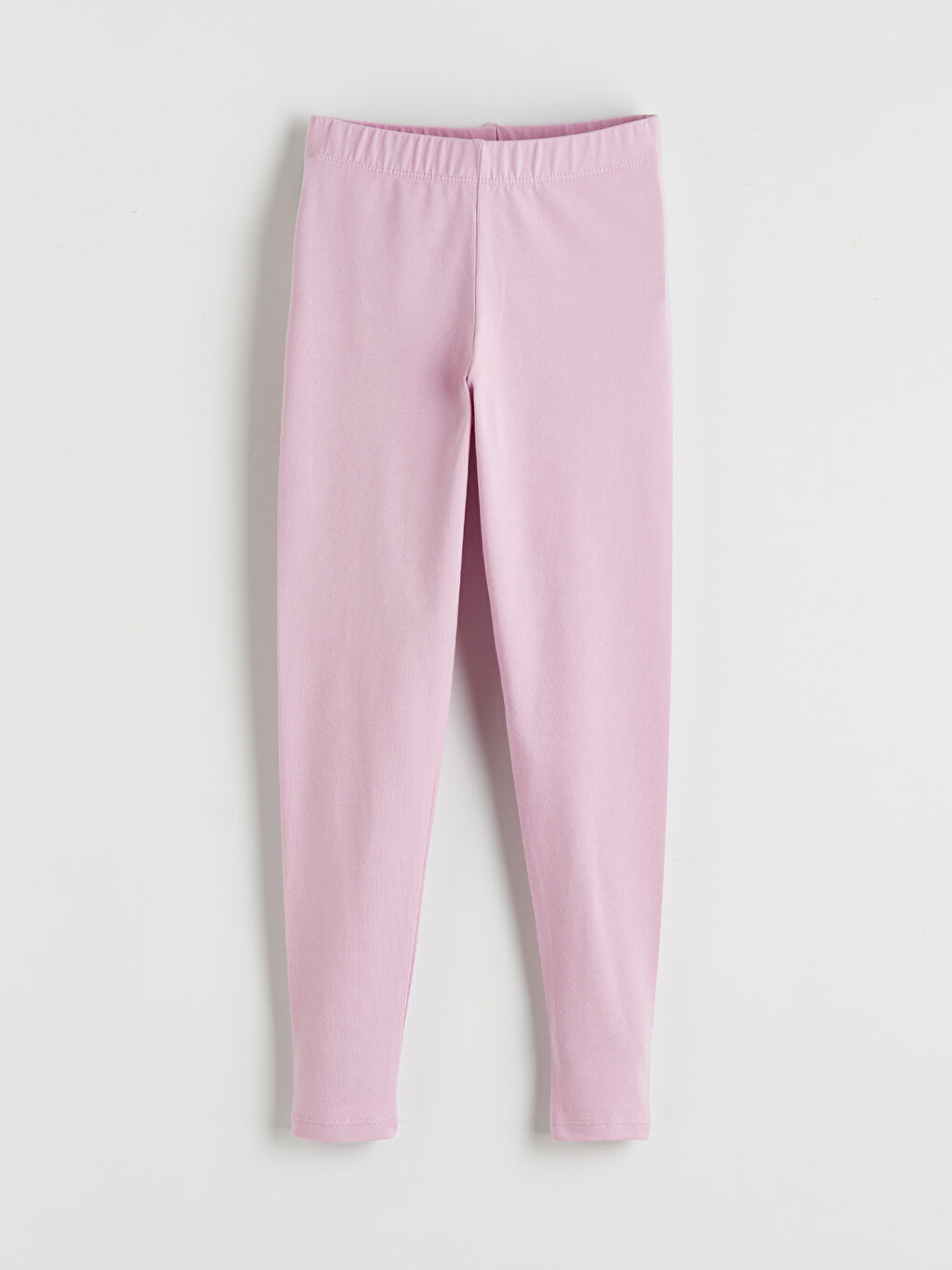 Lila Beli Lastikli Kız Çocuk Tayt