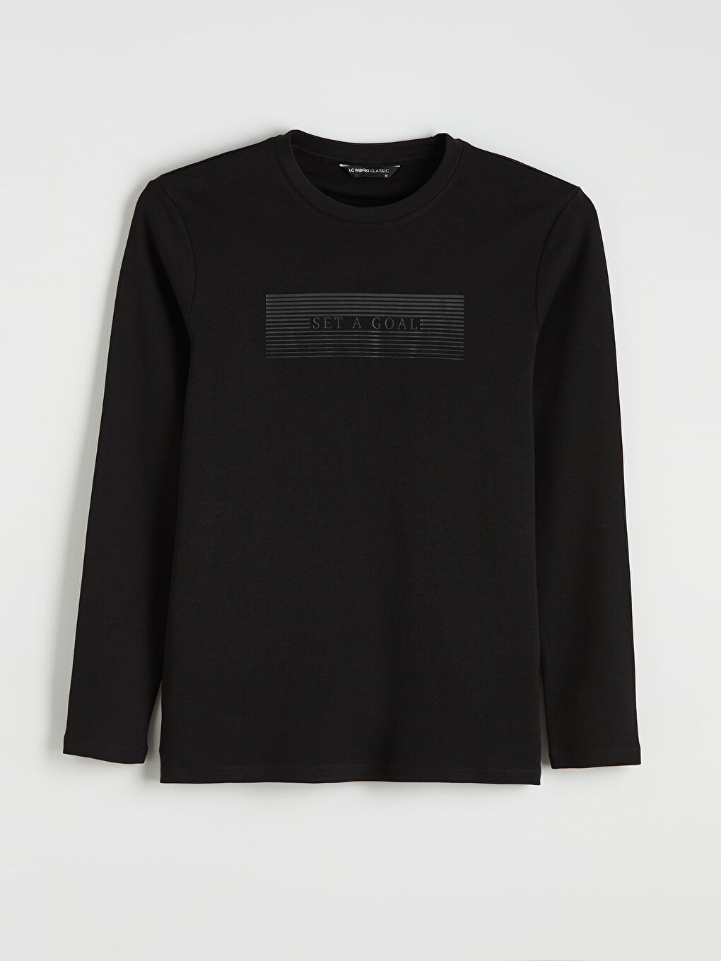 Мужчины Черный Свитшот-4