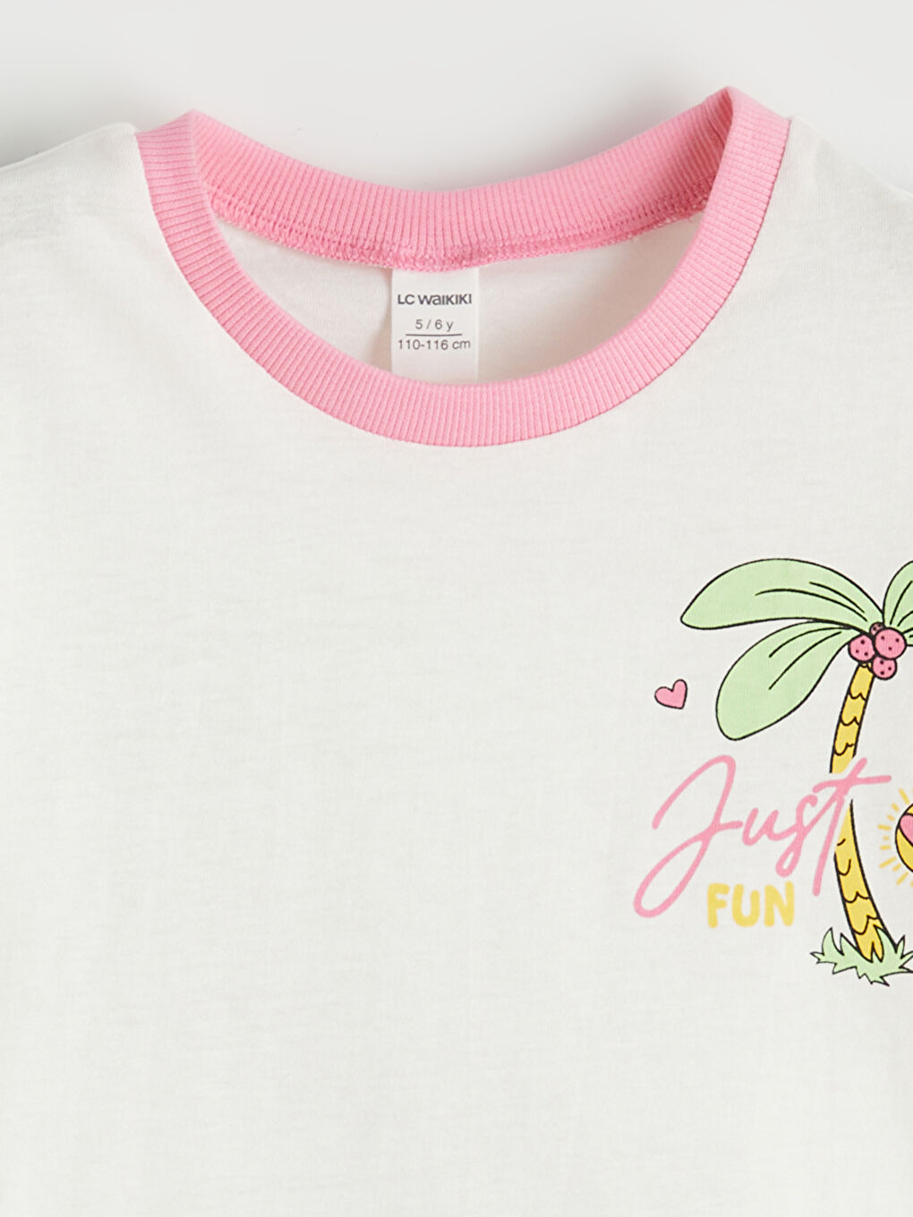 Kız Çocuk Baskılı Tişört-2