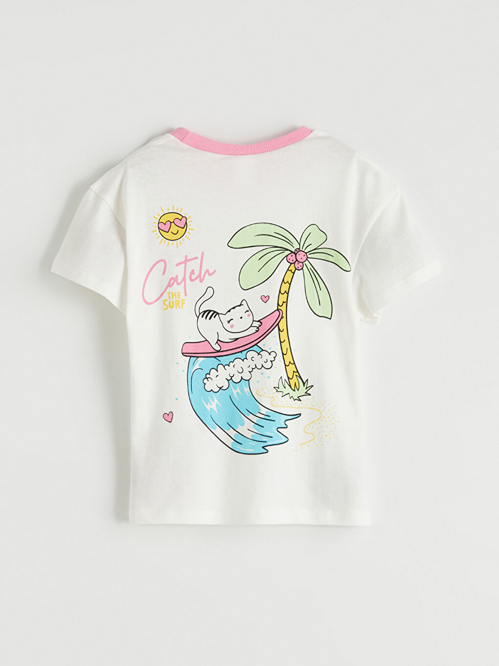 Kız Çocuk Baskılı Tişört-3