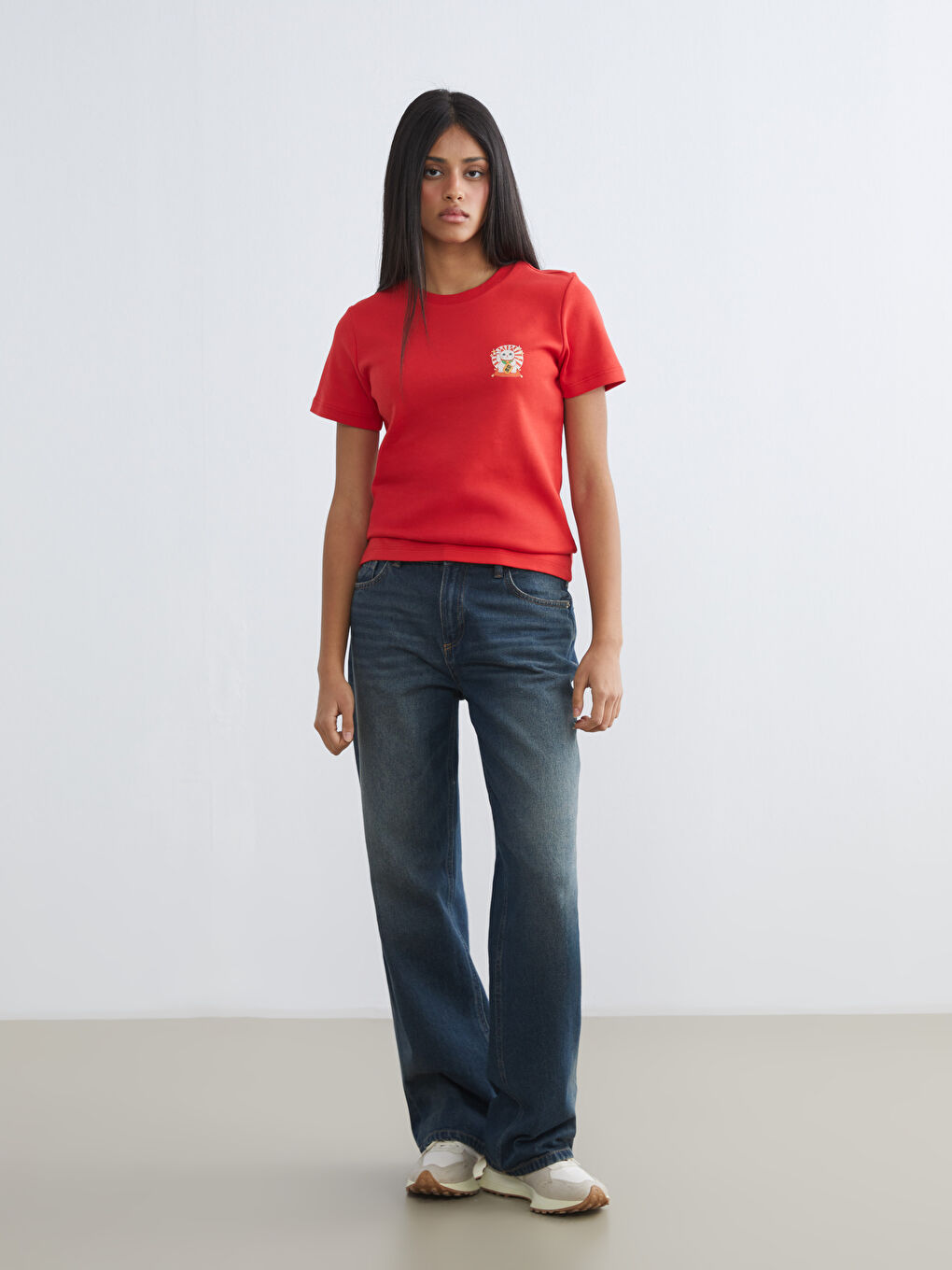 Woman RED T-Shirt-1