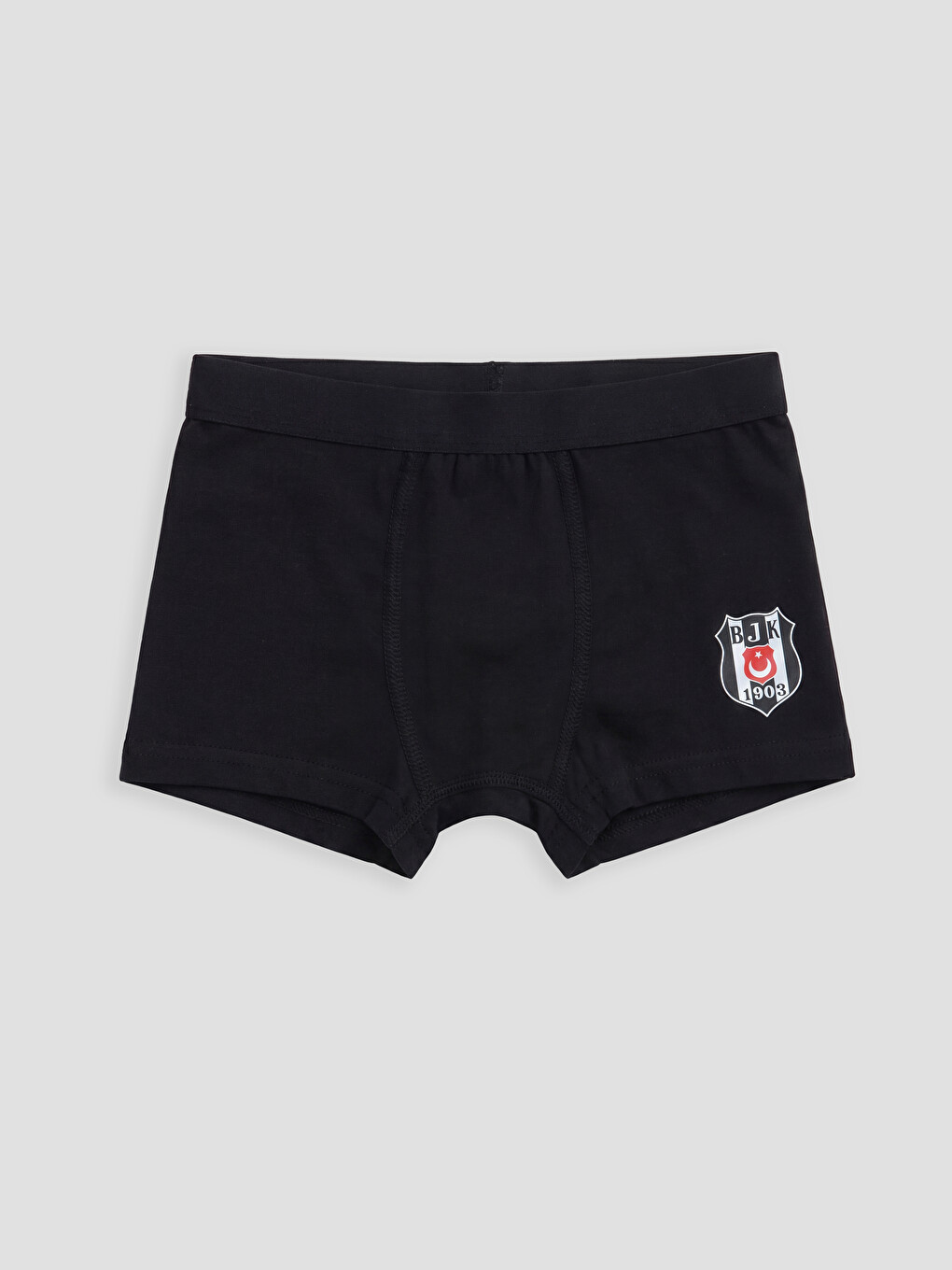 Siyah Beşiktaş Lisanslı Erkek Çocuk Boxer 3'lü-3