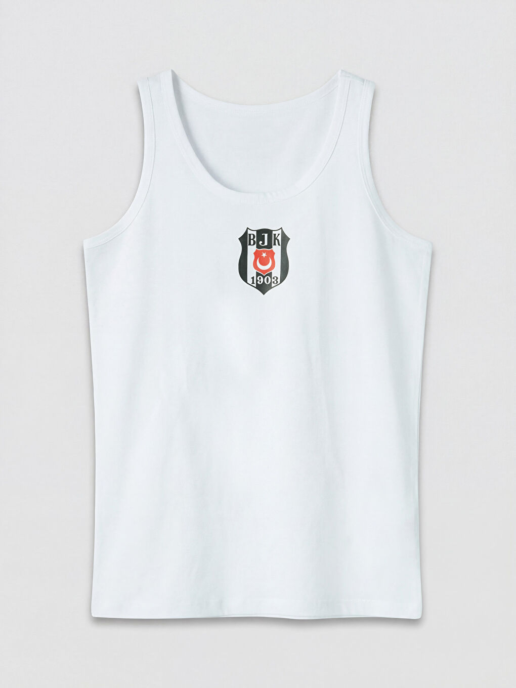 Siyah Beşiktaş Baskılı Erkek Çocuk Atlet 2'li-1