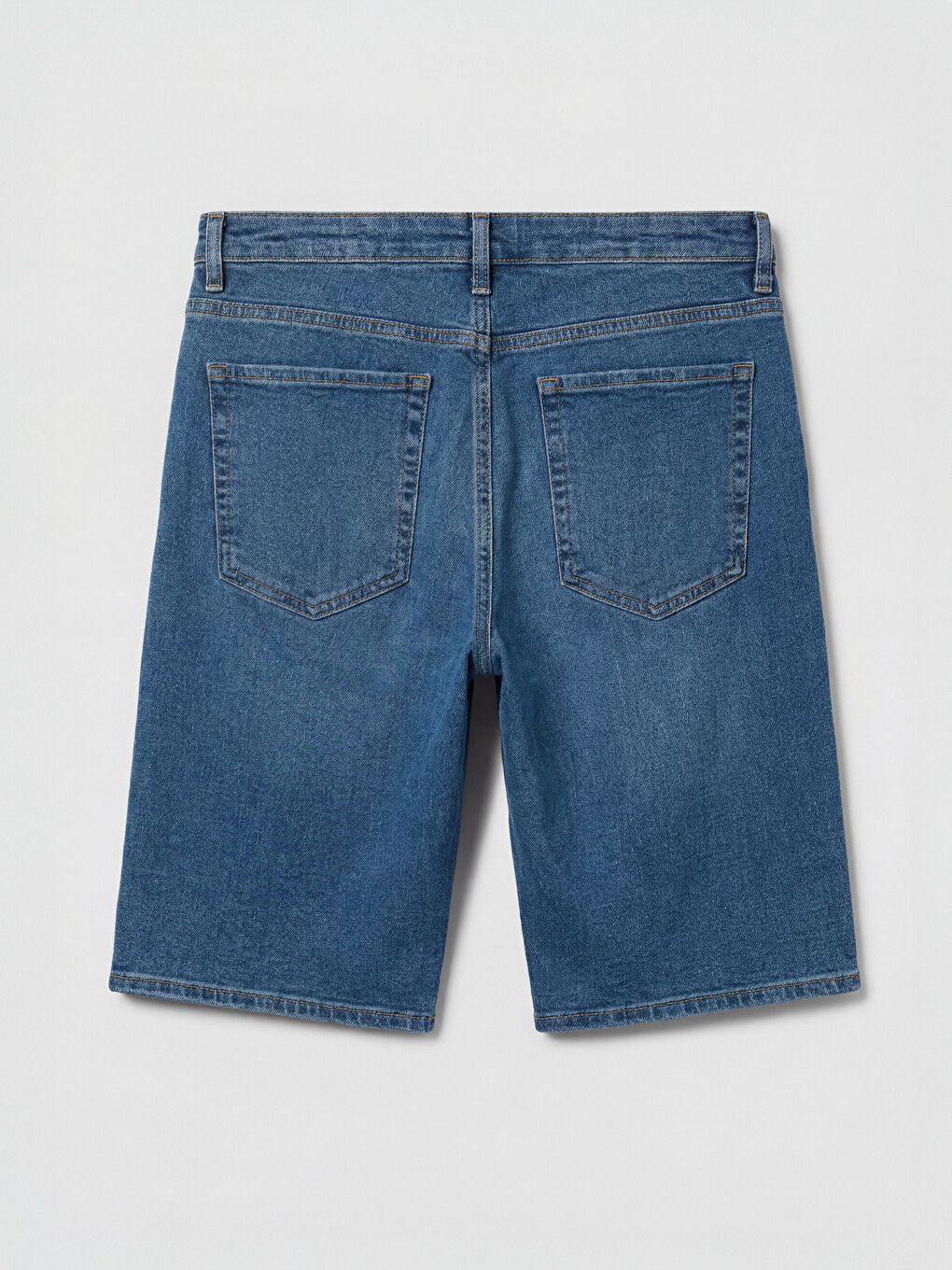 Pantaloni Scurți Din Denim Regular Fit Pentru Bărbați-4