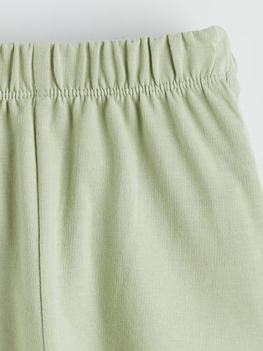 Baby girl shorts with elastic waistband-1