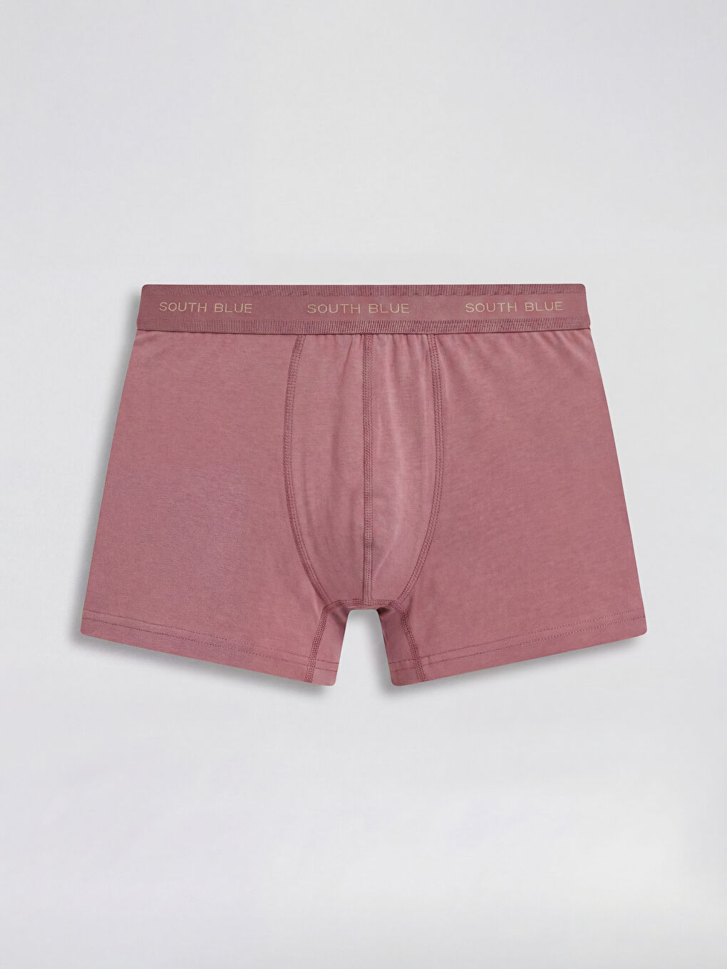 Mavi Pamuklu Esnek Erkek Boxer 3'lü-3